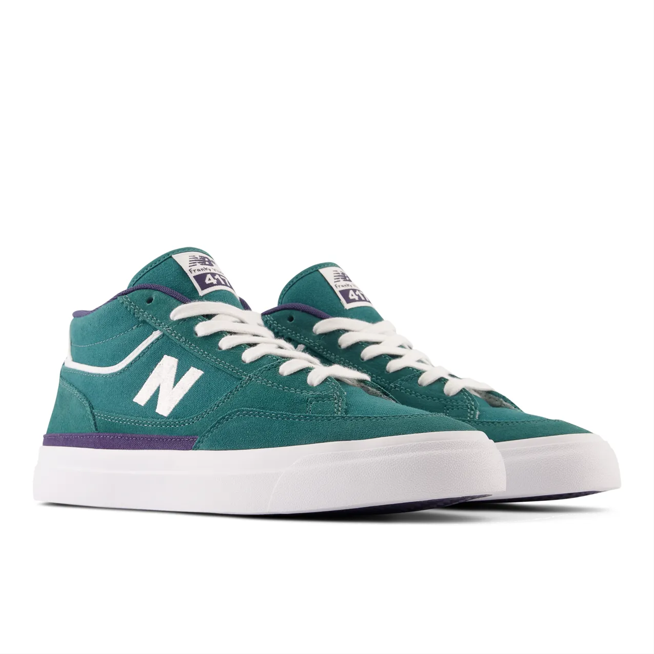 New Balance Numeric Men's Franky Villani 417 Vintage Teal White Shoes