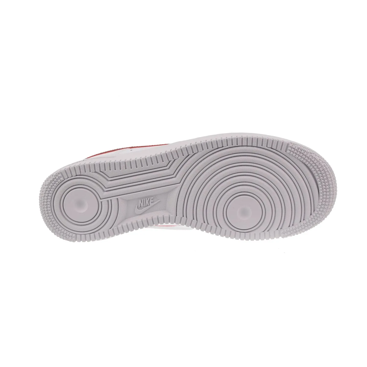 Nike Air Force 1 '07 Men's Shoes White-Team Red