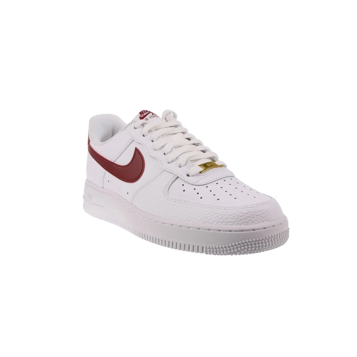 Nike Air Force 1 '07 Men's Shoes White-Team Red