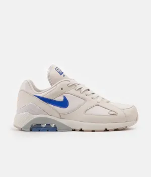 Nike Air Max 180 Shoes - Desert Sand / Racer Blue - Total Orange