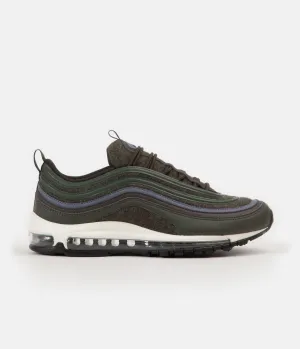 Nike Air Max 97 Premium Shoes - Sequoia / Velvet Brown - Light Carbon - Sail