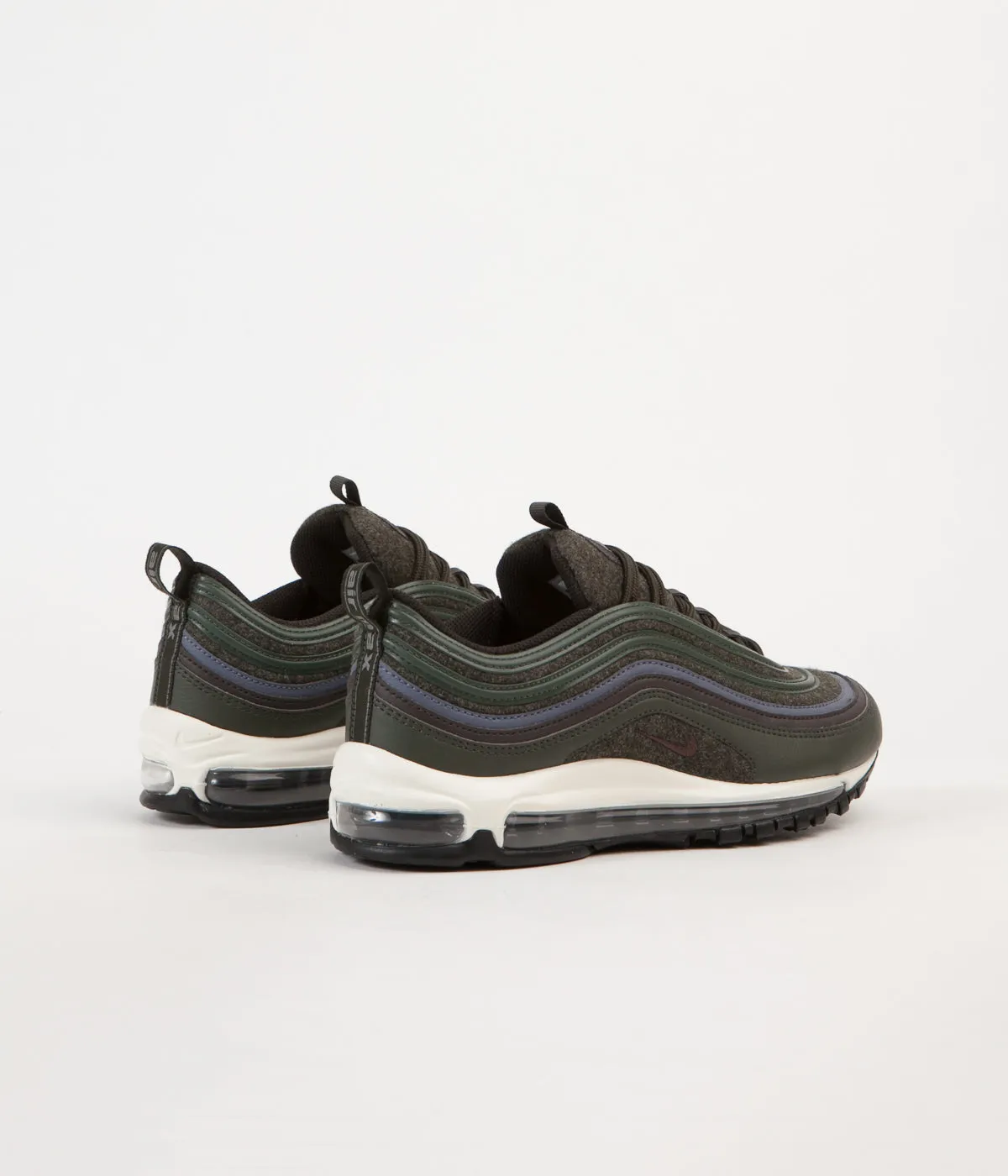Nike Air Max 97 Premium Shoes - Sequoia / Velvet Brown - Light Carbon - Sail