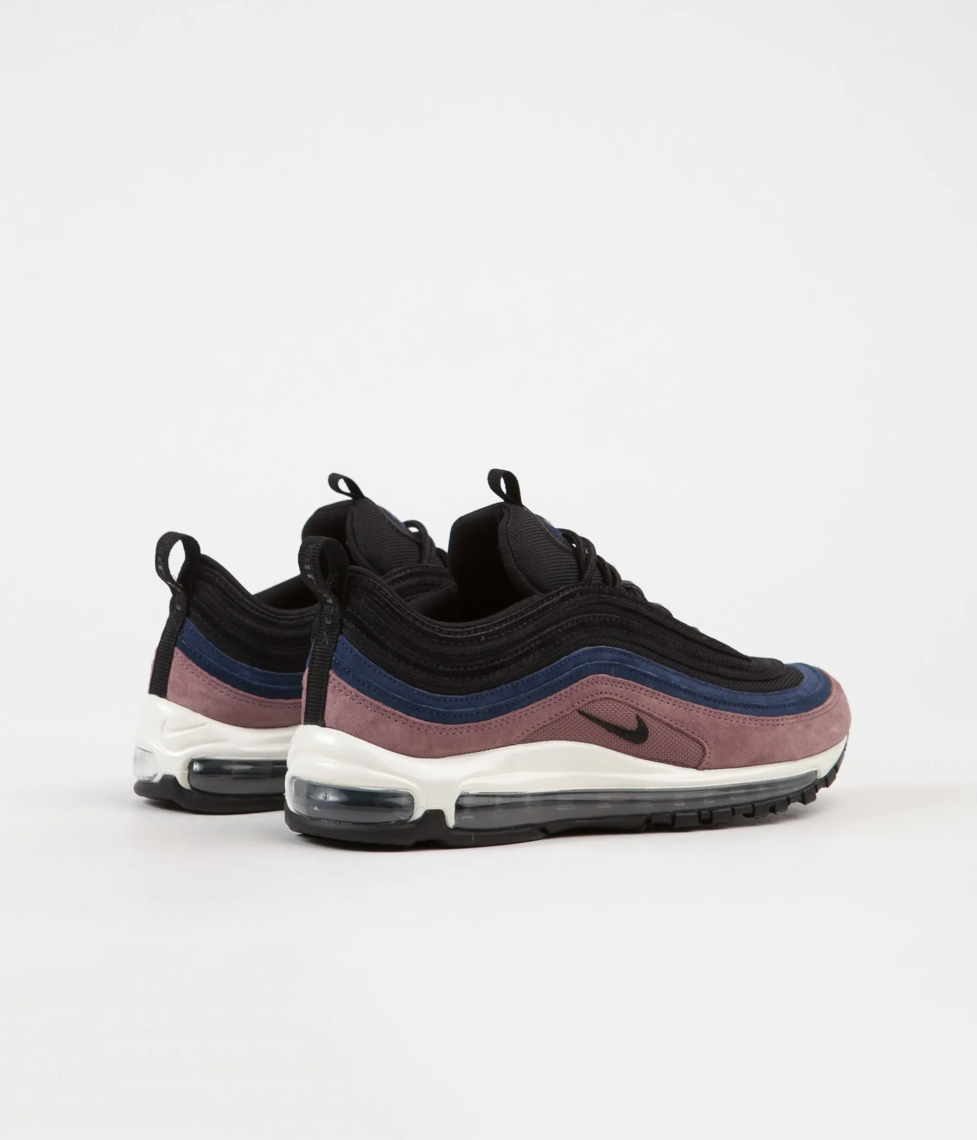 Nike Air Max 97 Premium Shoes - Smokey Mauve / Black - Midnight Navy - Sail
