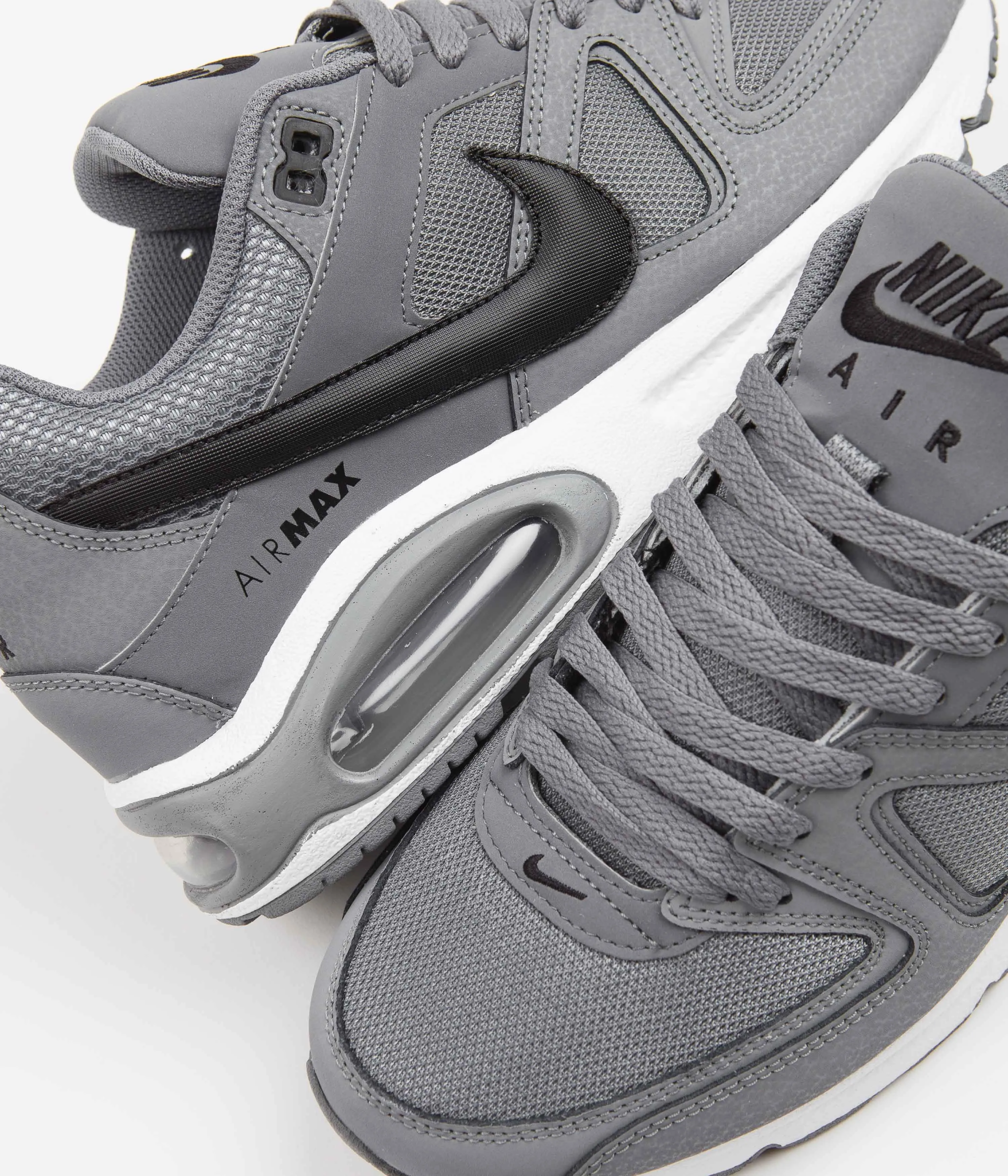 Nike Air Max Command Shoes - Cool Grey / Black - White