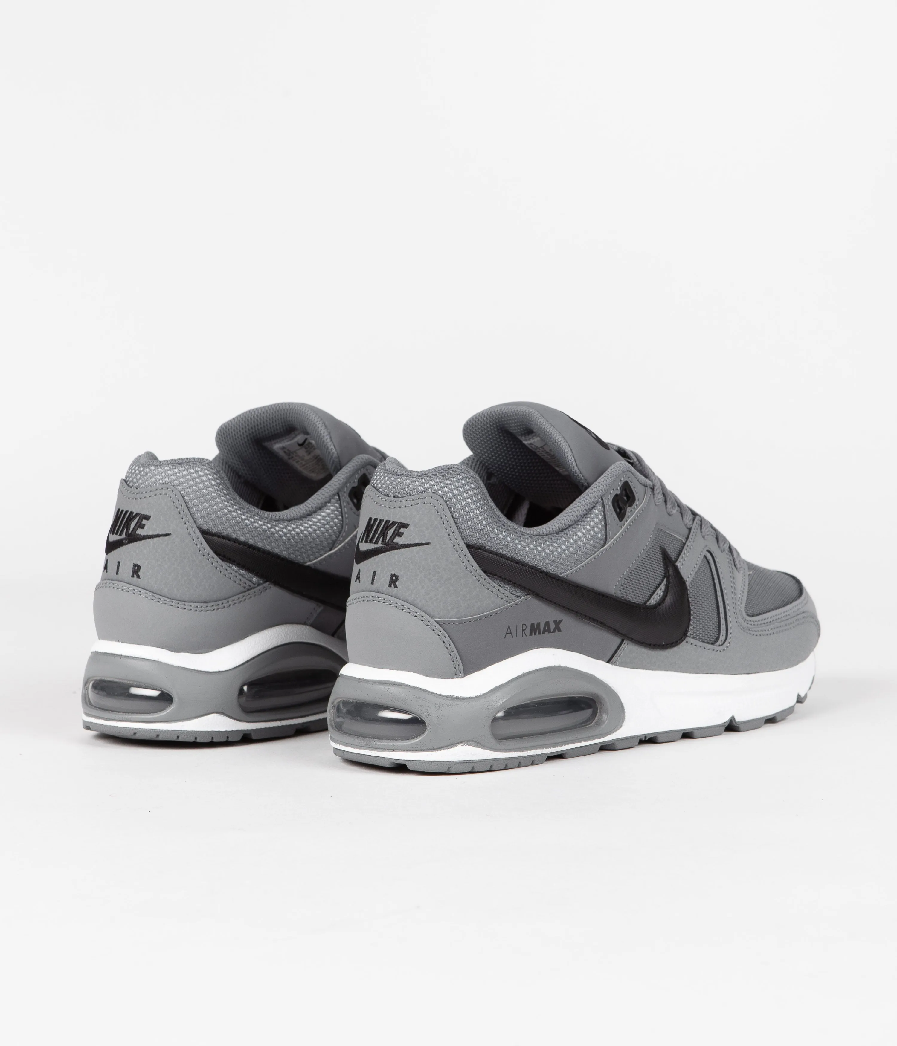 Nike Air Max Command Shoes - Cool Grey / Black - White