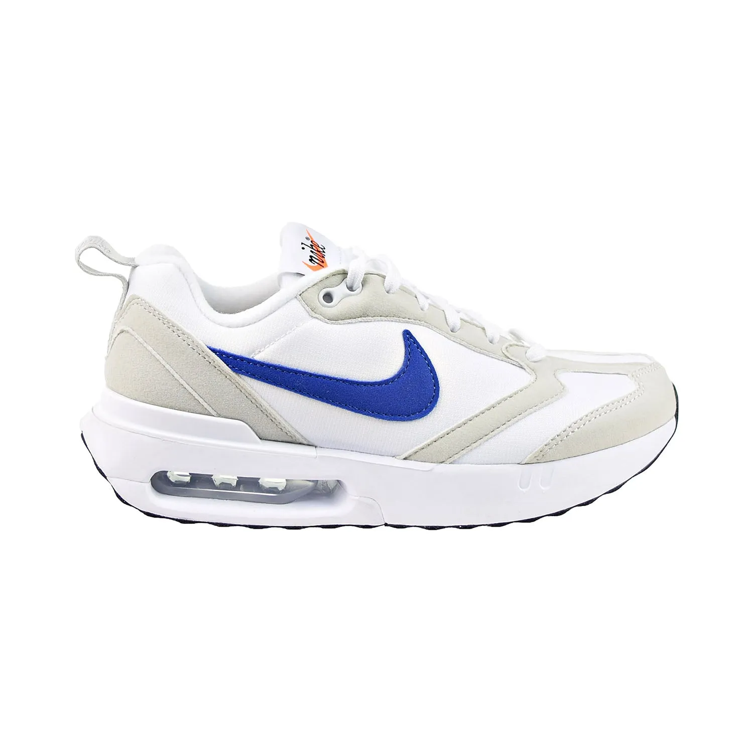 Nike Air Max Dawn (GS) Big Kids' Shoes White-Game Royal-Light Bone