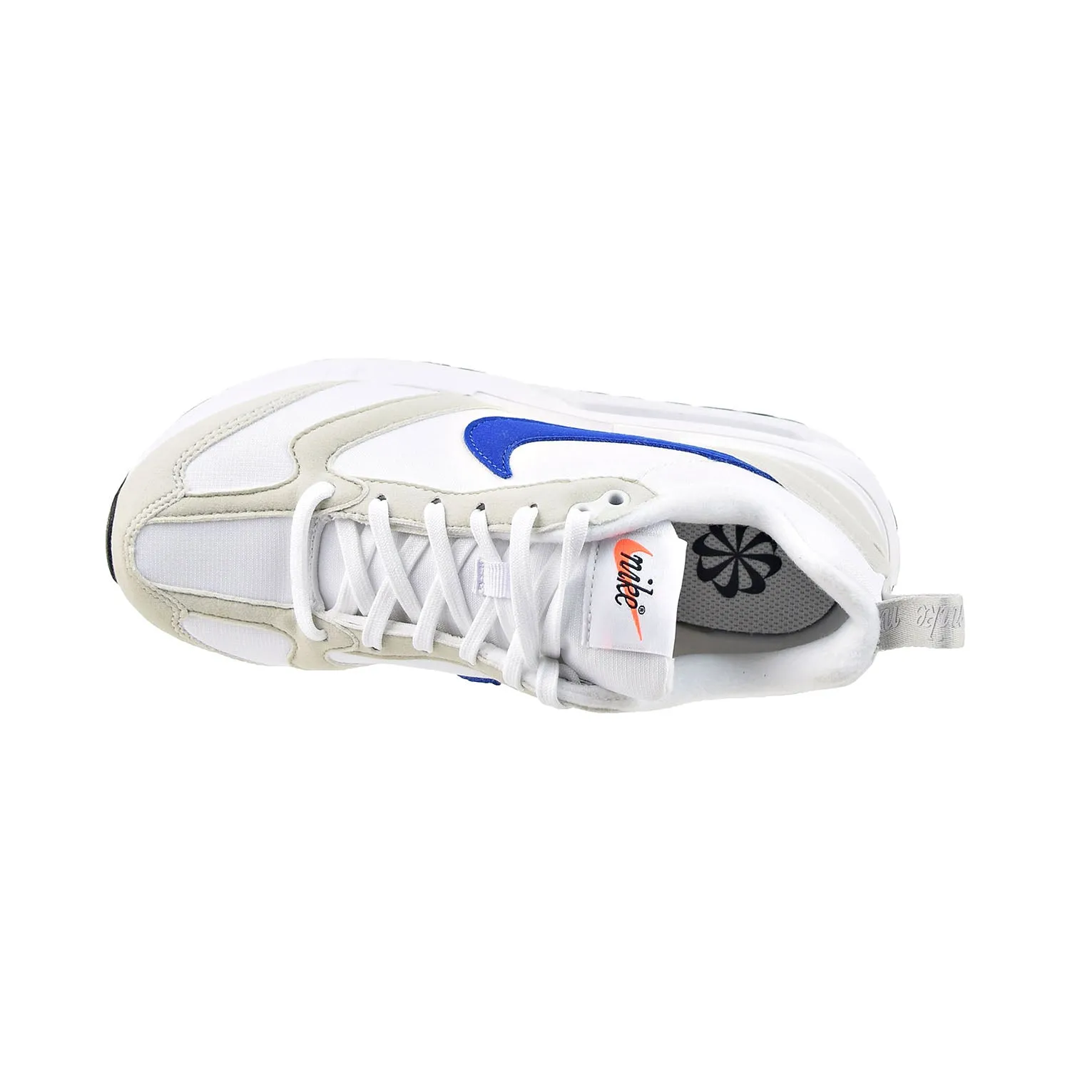 Nike Air Max Dawn (GS) Big Kids' Shoes White-Game Royal-Light Bone