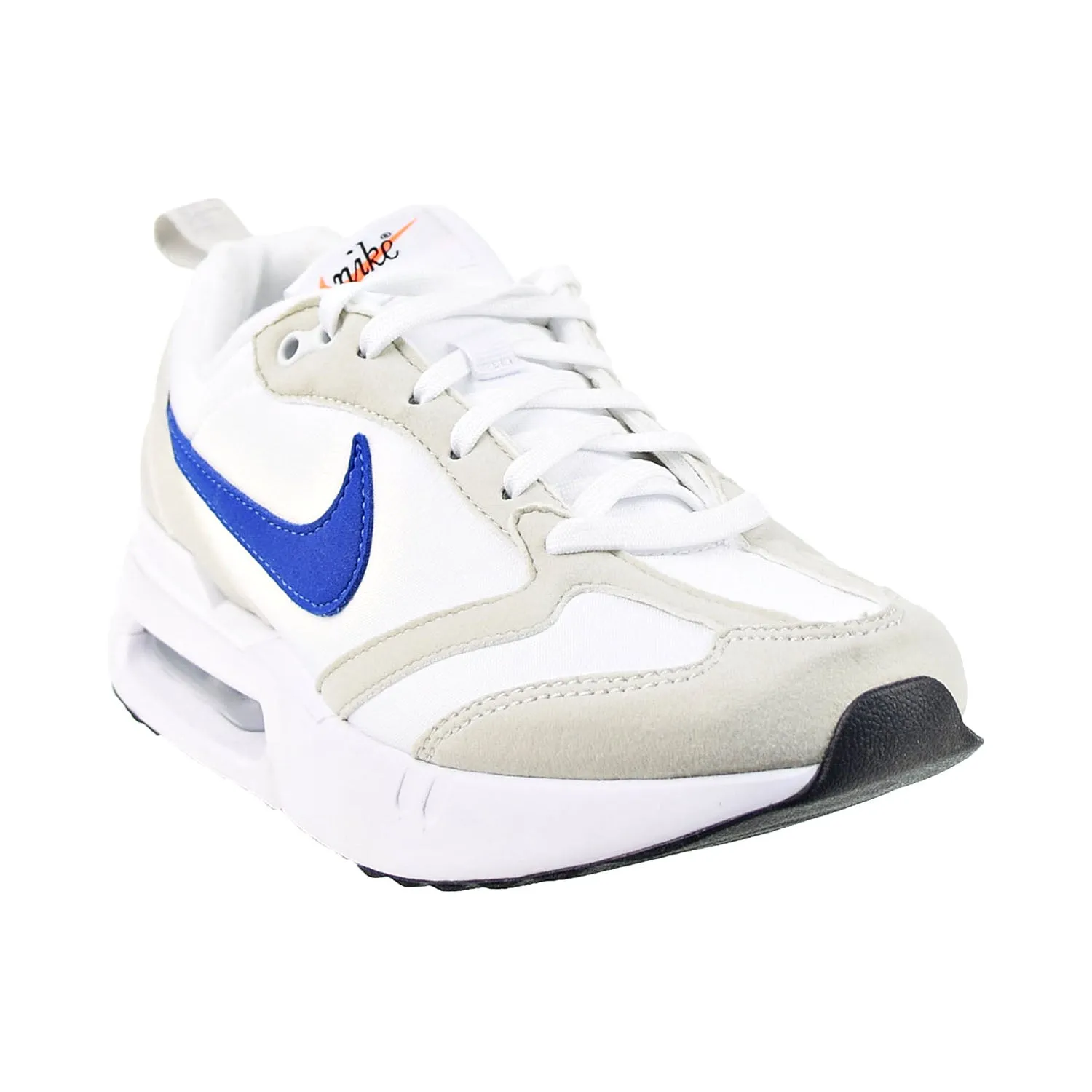 Nike Air Max Dawn (GS) Big Kids' Shoes White-Game Royal-Light Bone