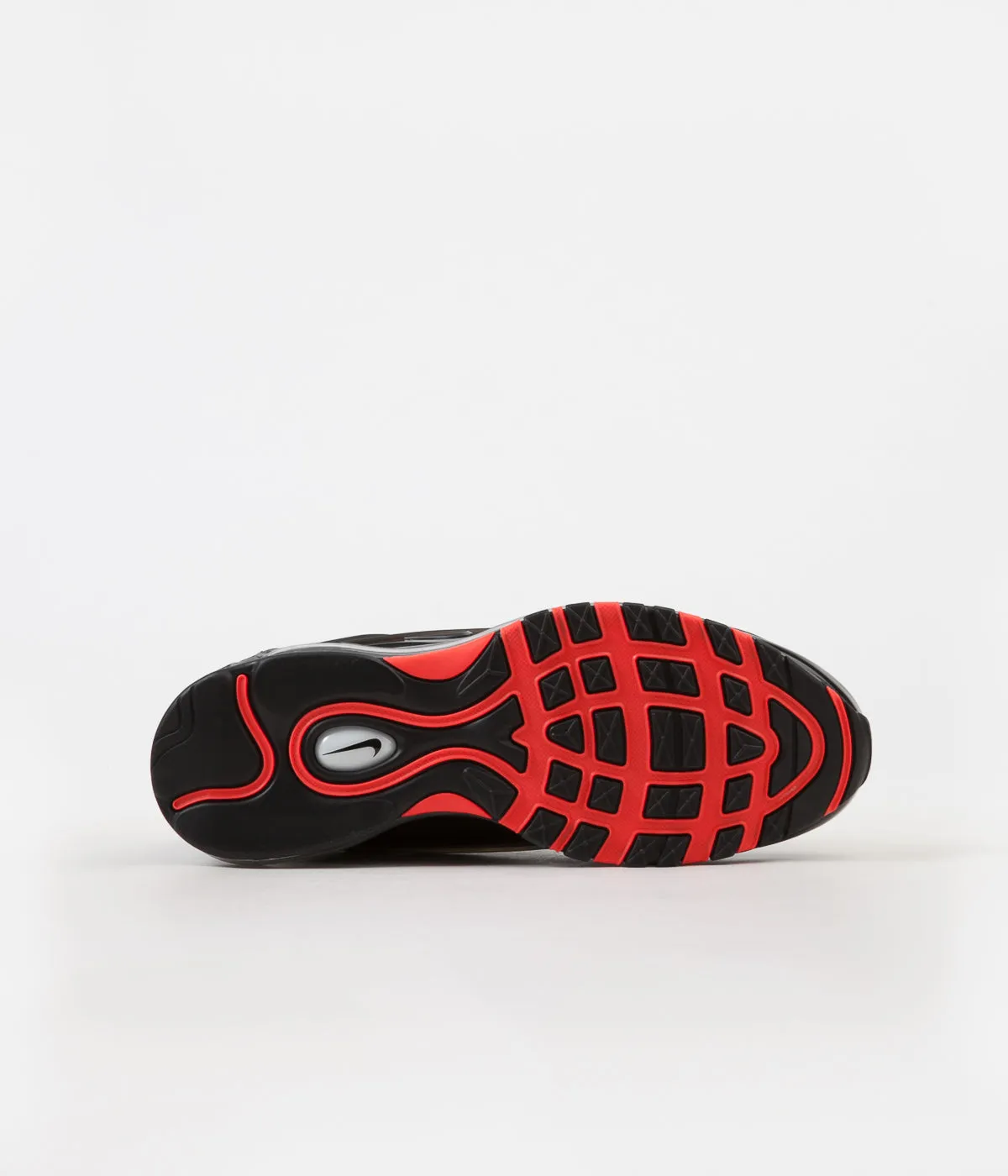 Nike Air Max Deluxe SE Shoes - Black / Anthracite - Bright Crimson