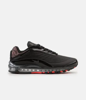 Nike Air Max Deluxe SE Shoes - Black / Anthracite - Bright Crimson