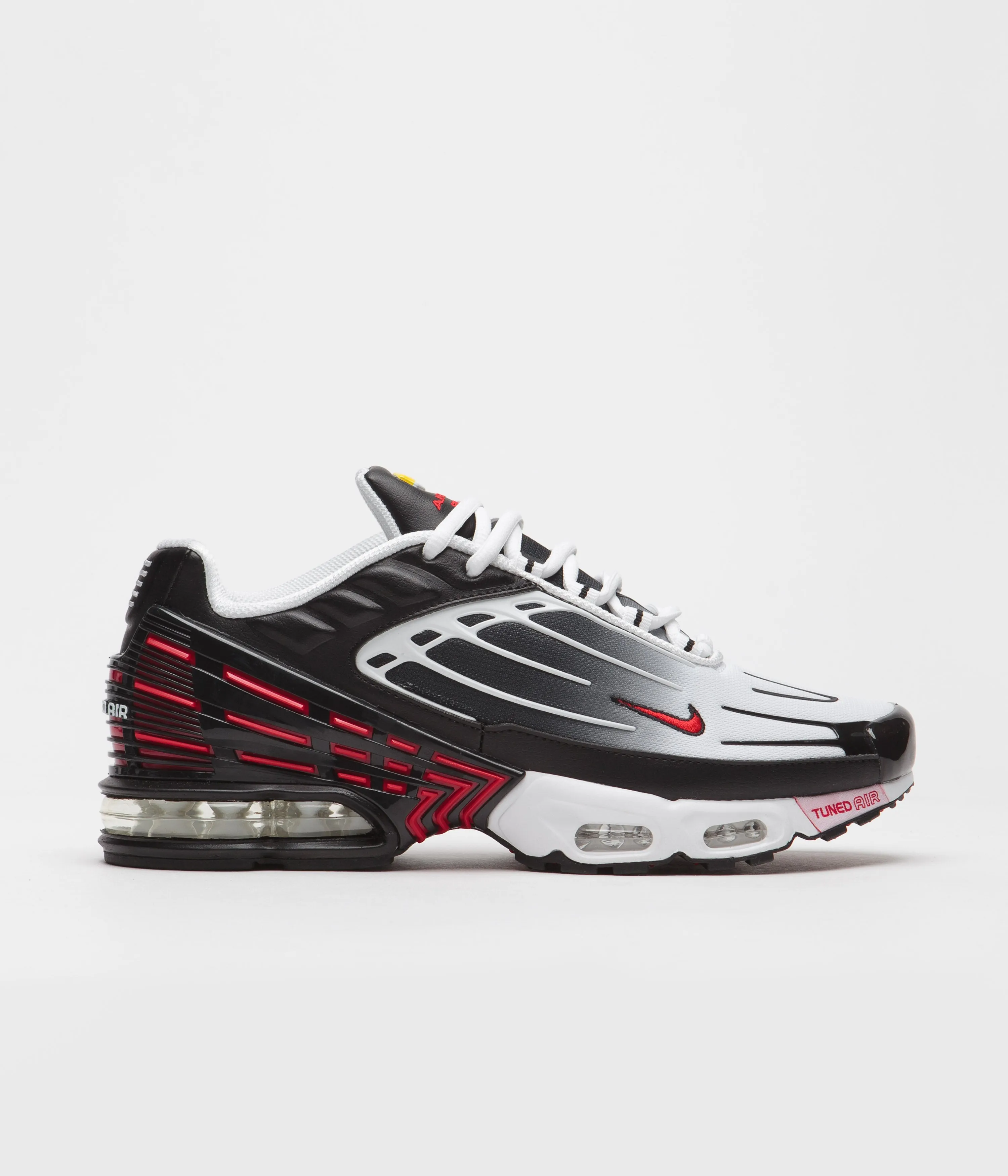 Nike Air Max Plus 3 Shoes - Black / University Red - White