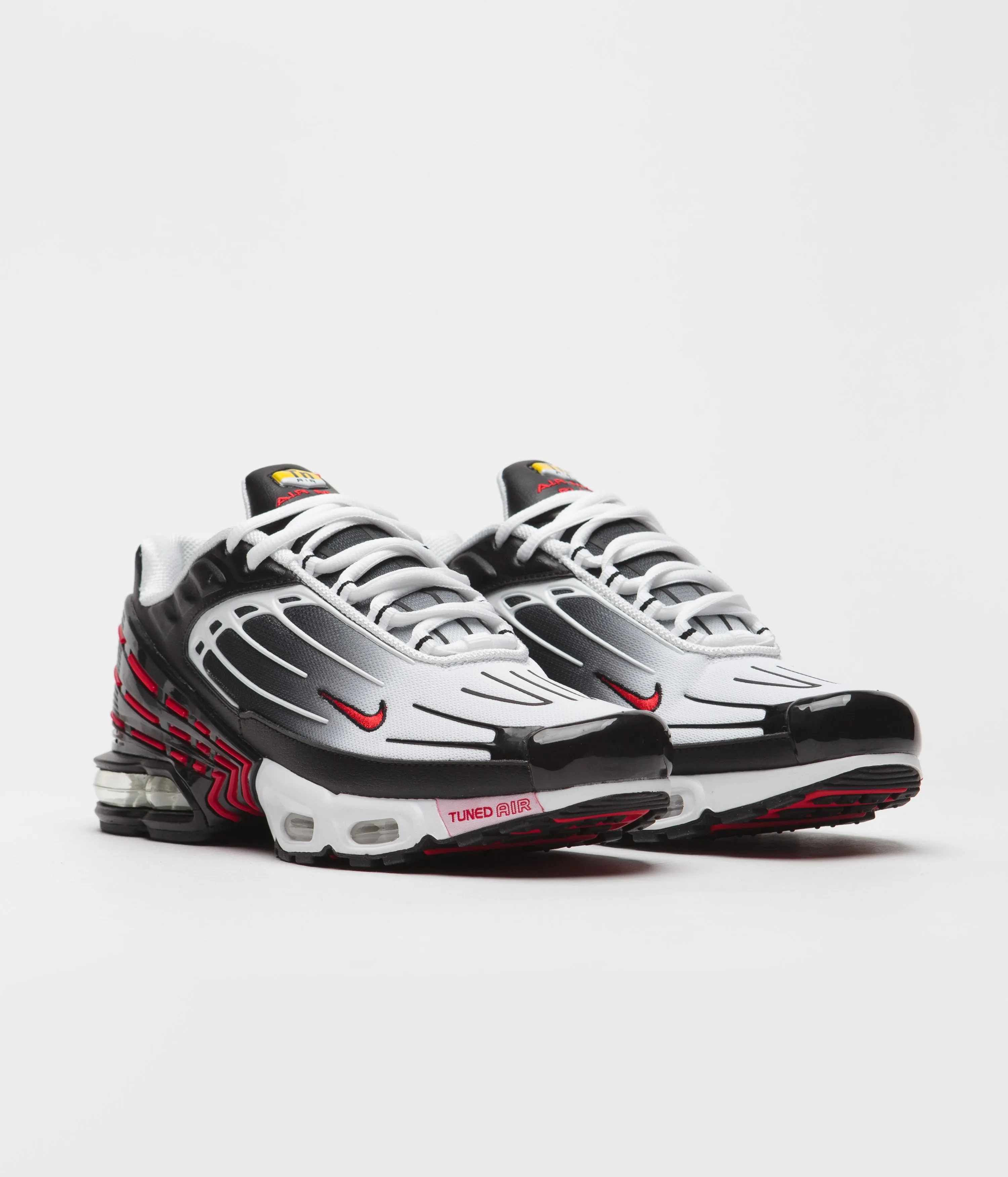 Nike Air Max Plus 3 Shoes - Black / University Red - White