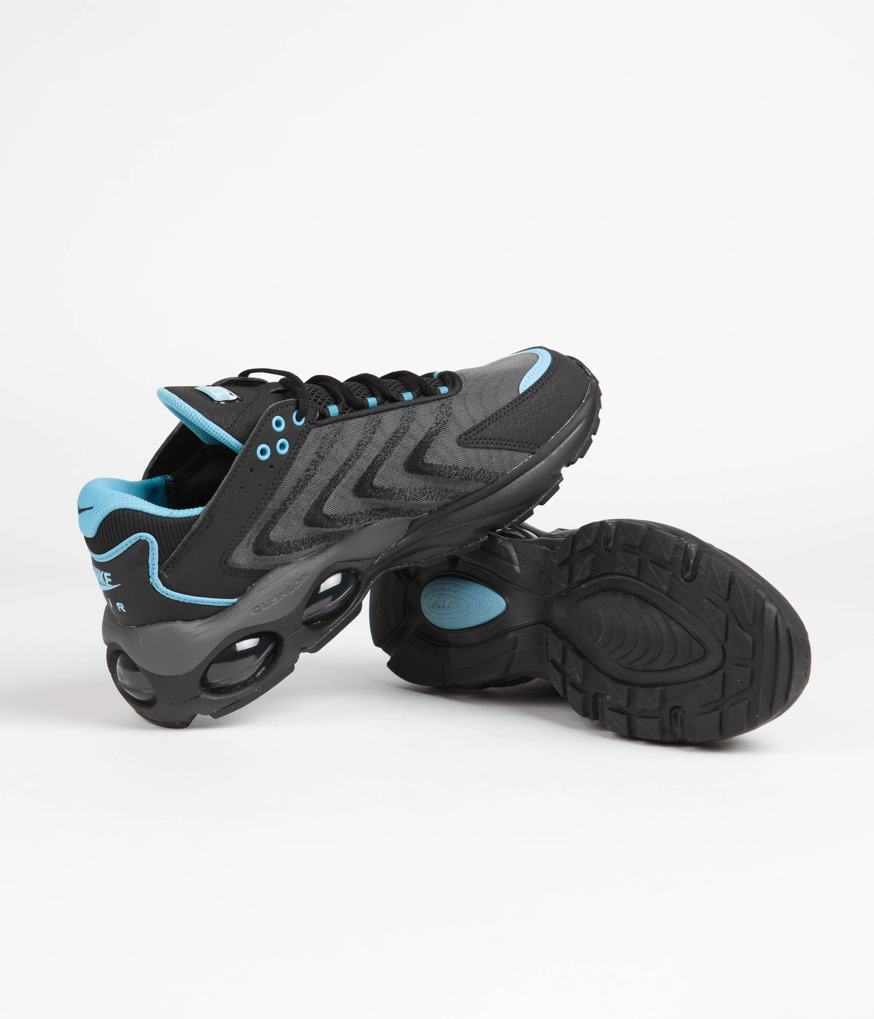Nike Air Max TW Next Nature Shoes - Black / Baltic Blue - Iron Grey - White