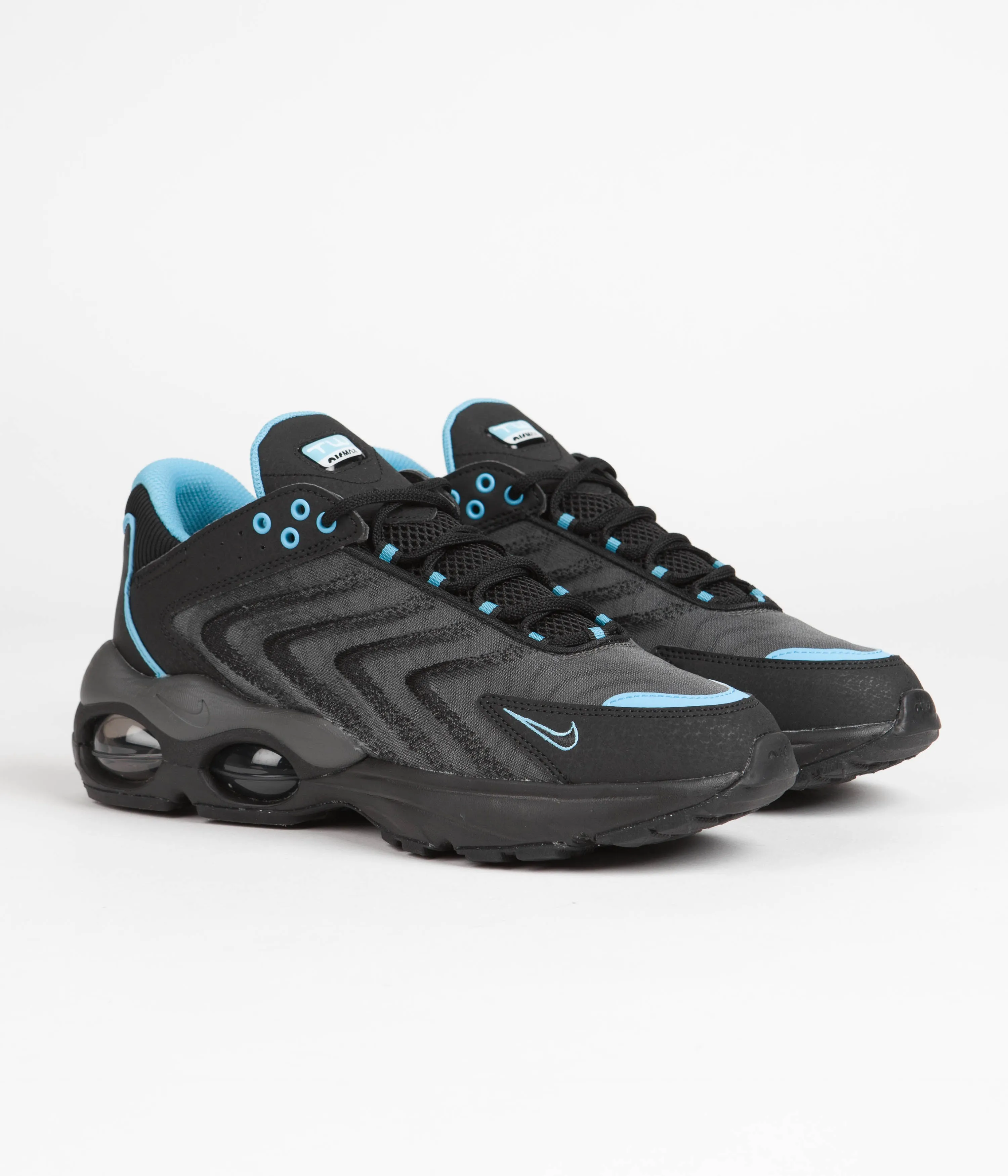 Nike Air Max TW Next Nature Shoes - Black / Baltic Blue - Iron Grey - White