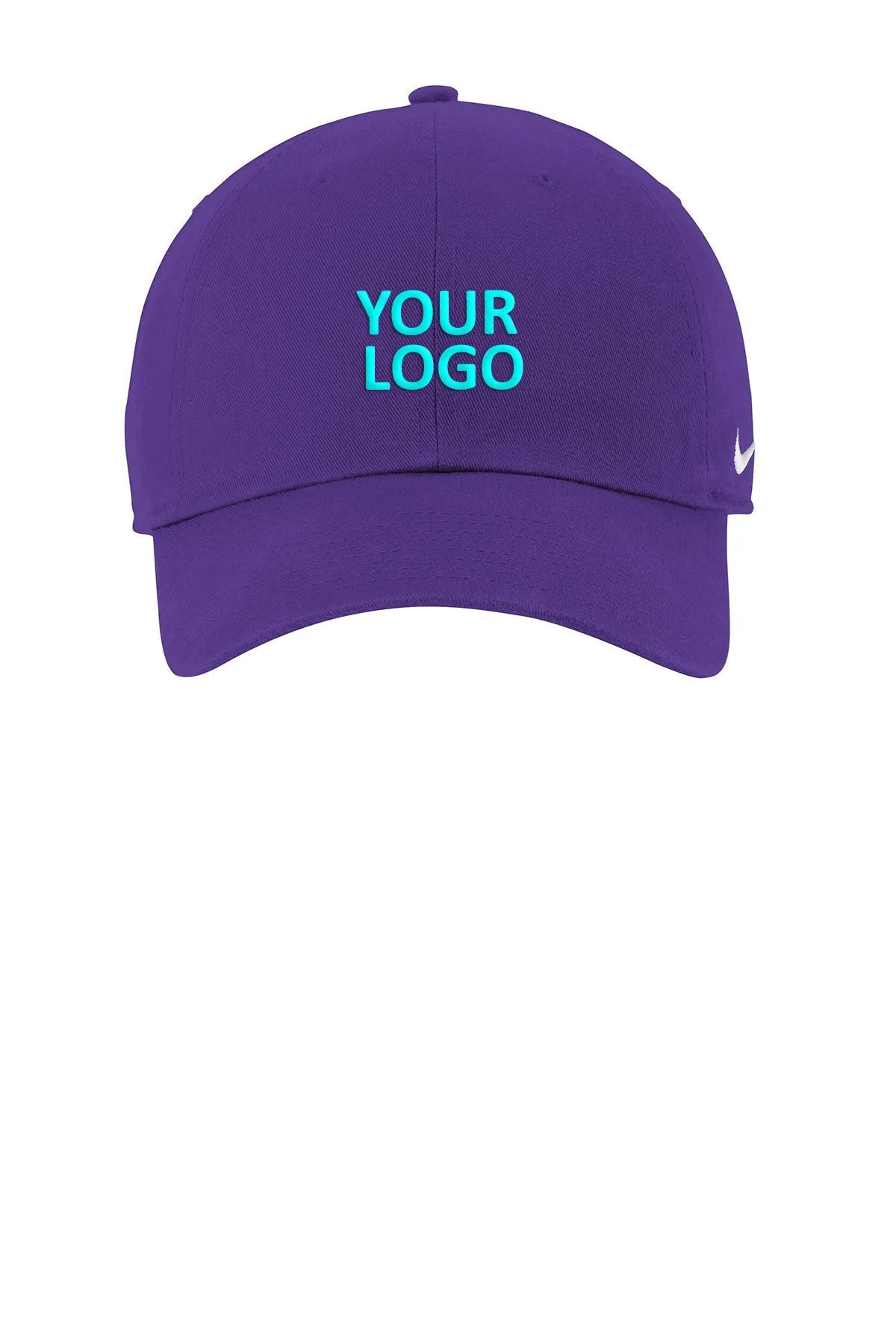 Nike Heritage 86 Customized Caps, Court Purple