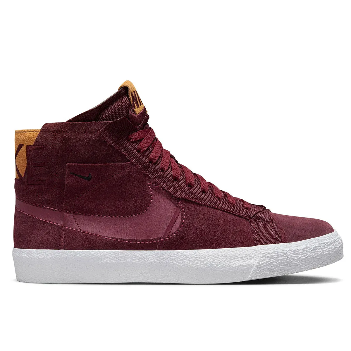 Nike SB - Blazer Mid Premium Shoes Night Maroon/Rosewood-Night Maroon-White