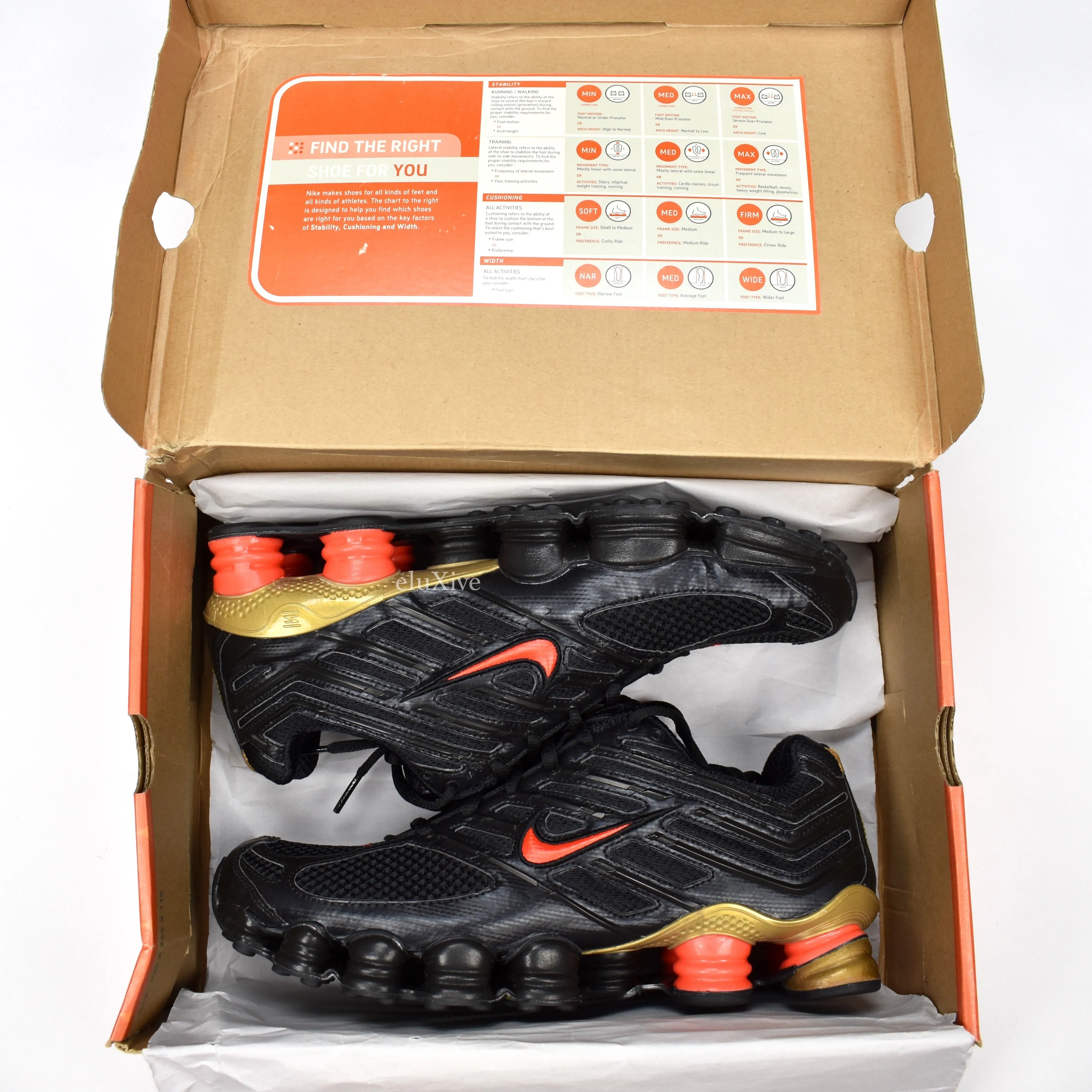 Nike - Shox TL IV OG (Black/Orange)