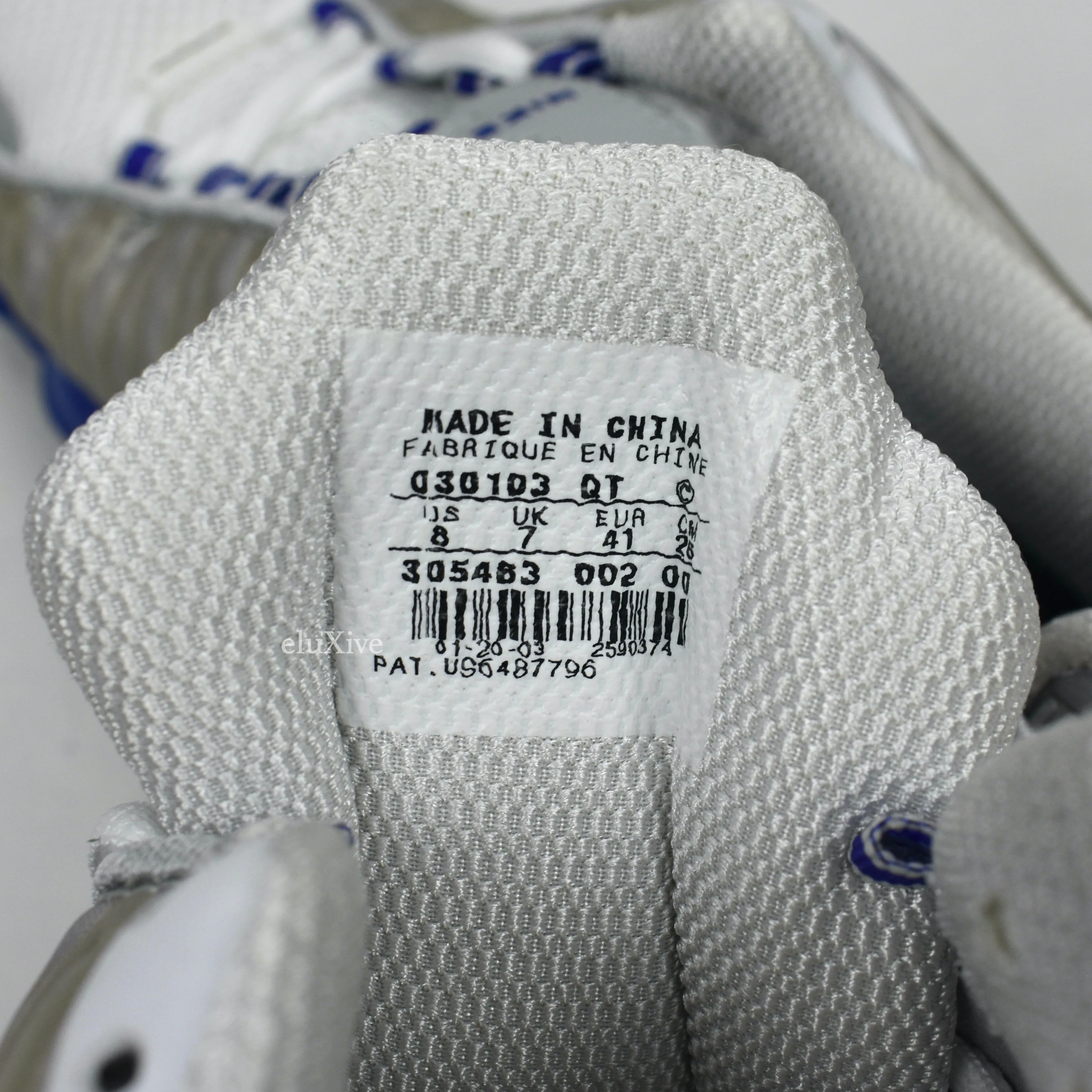 Nike - Shox TL OG White / Silver / Sport Royal Blue  (2003)