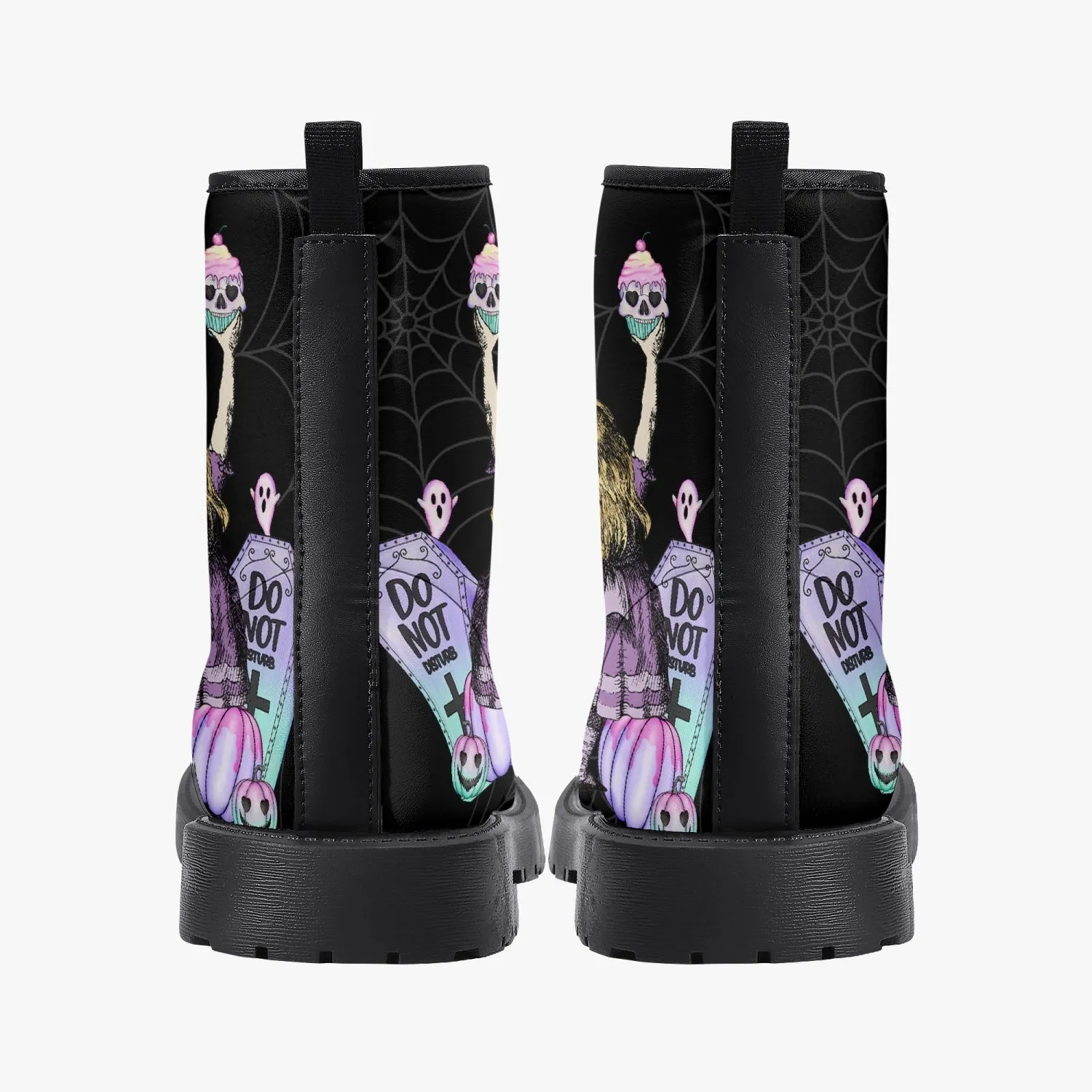Pastel Goth Boots Alice in Wonderland Gifts - Pastel Goth Alice - Version 2 with Bats (JPREGPGA2)