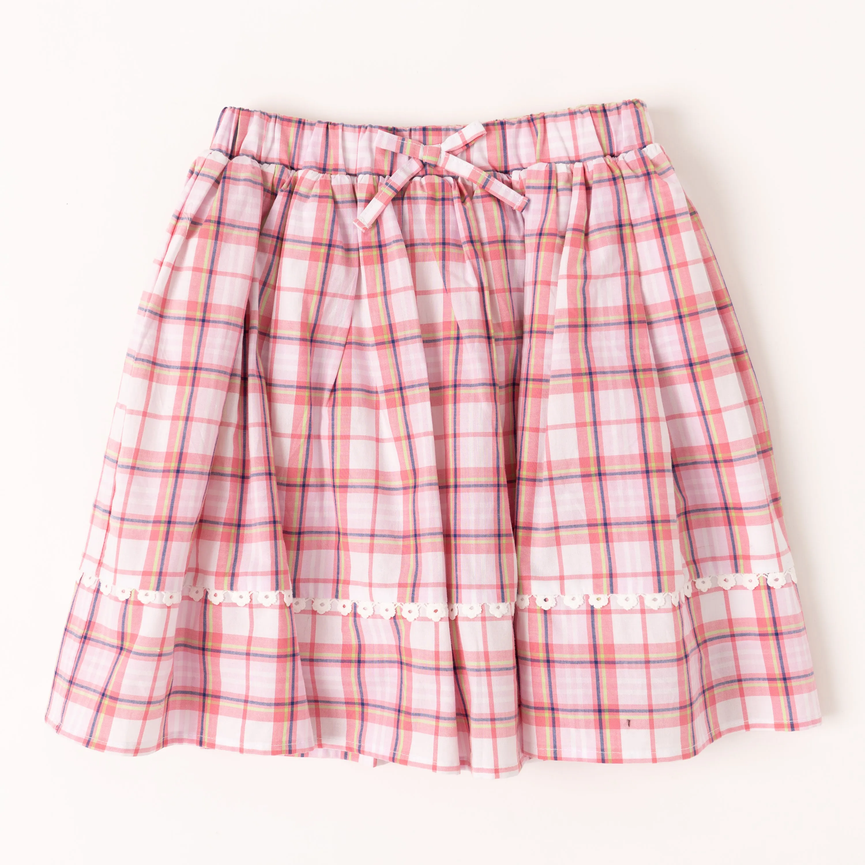 Pink Plaid - With Shoes