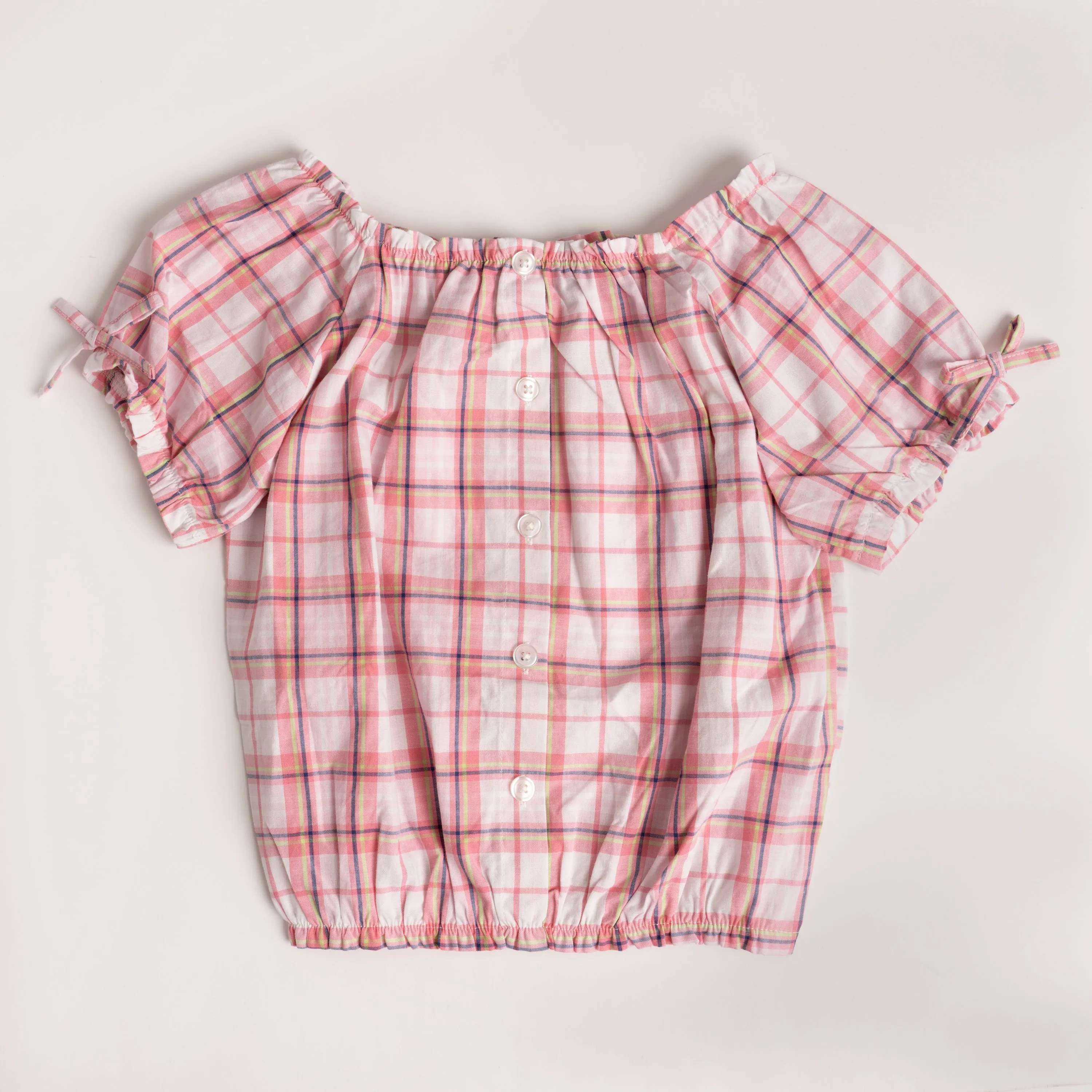 Pink Plaid - With Shoes