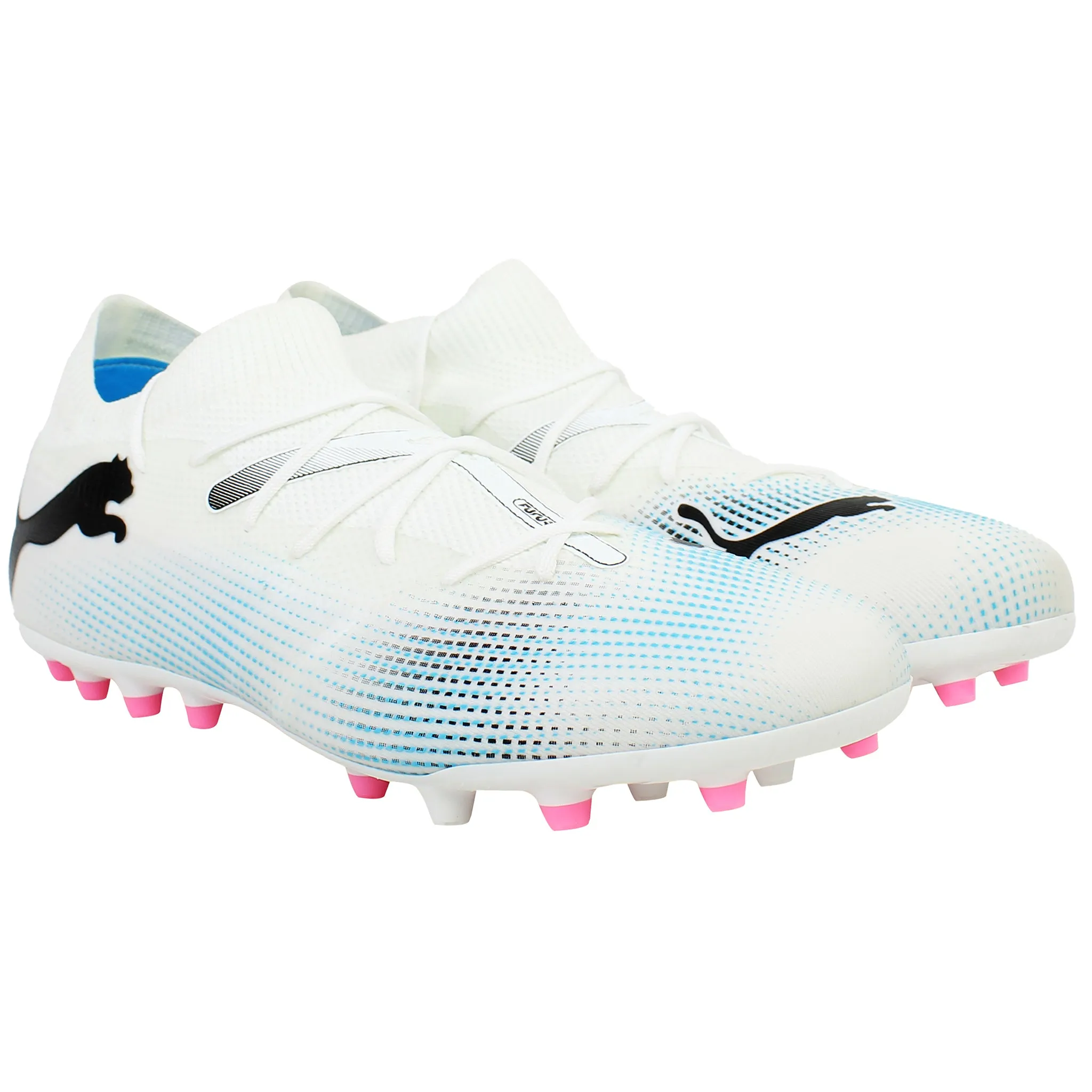 Puma Future 7 Match MG Mens White Football Boots