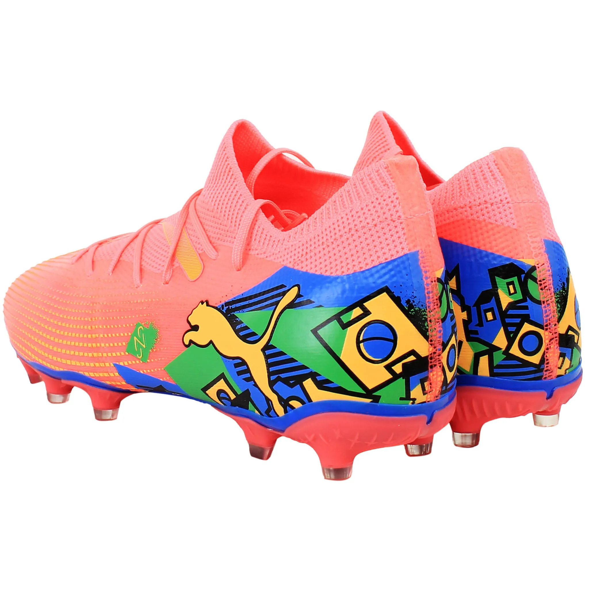 Puma x Neymar Jr Future 7 Match FG/AG Mens Pink Football Boots