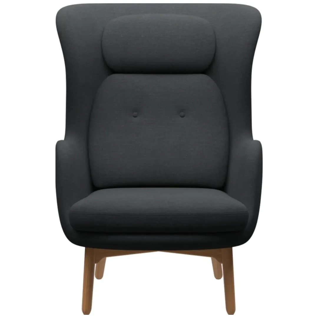 Ro Lounge Chair - Oak Base
