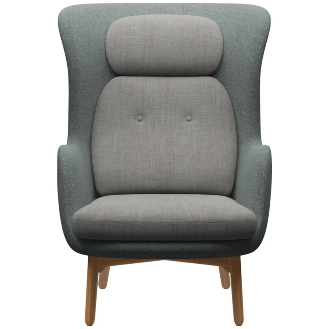 Ro Lounge Chair - Oak Base