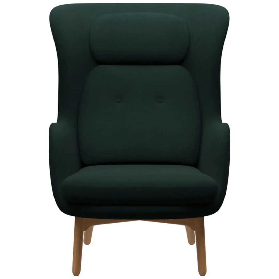 Ro Lounge Chair - Oak Base