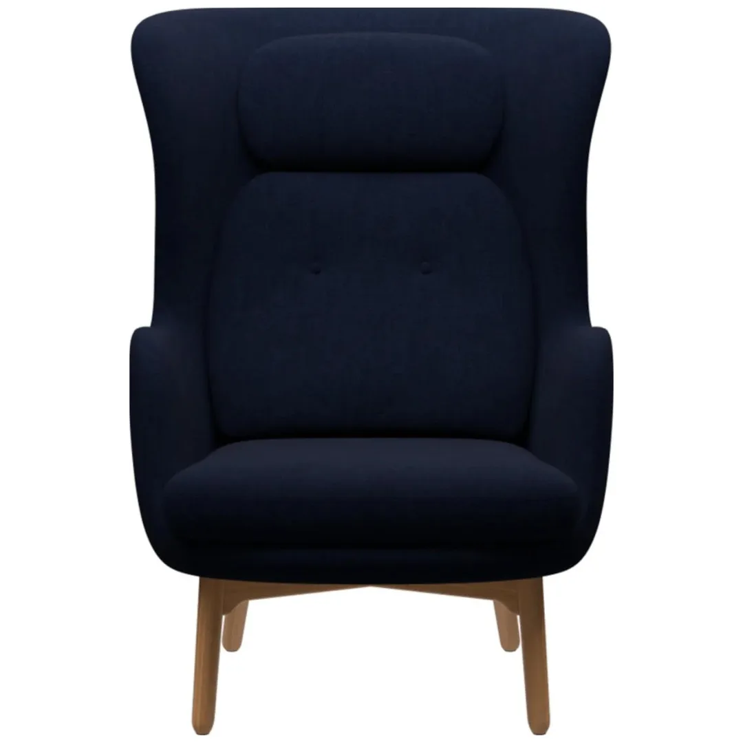 Ro Lounge Chair - Oak Base