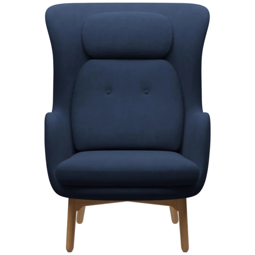 Ro Lounge Chair - Oak Base