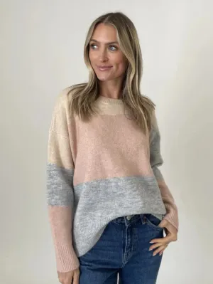 Sale Rosa Abstract Crew Neck Sweater