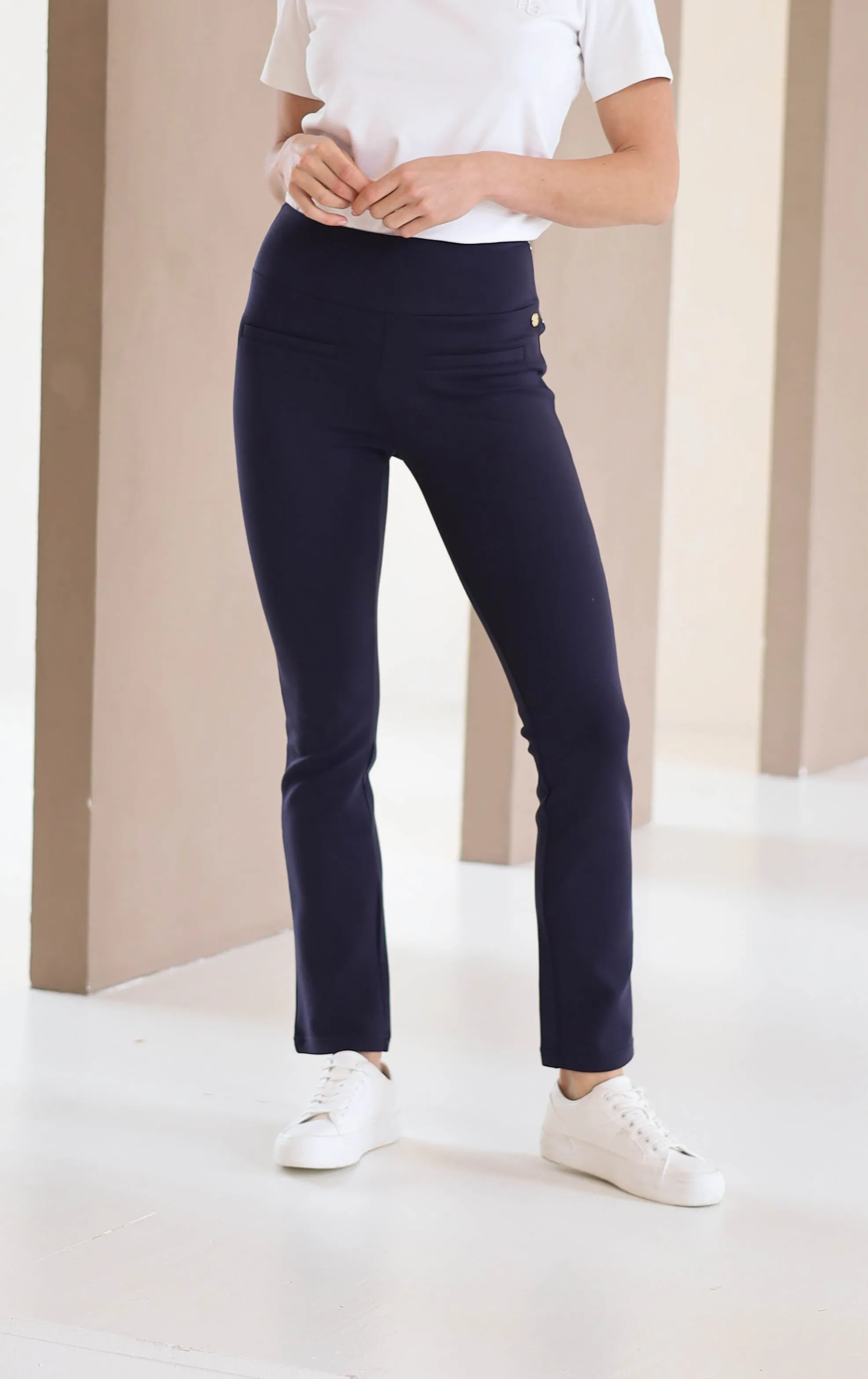 Slim Zip Chino