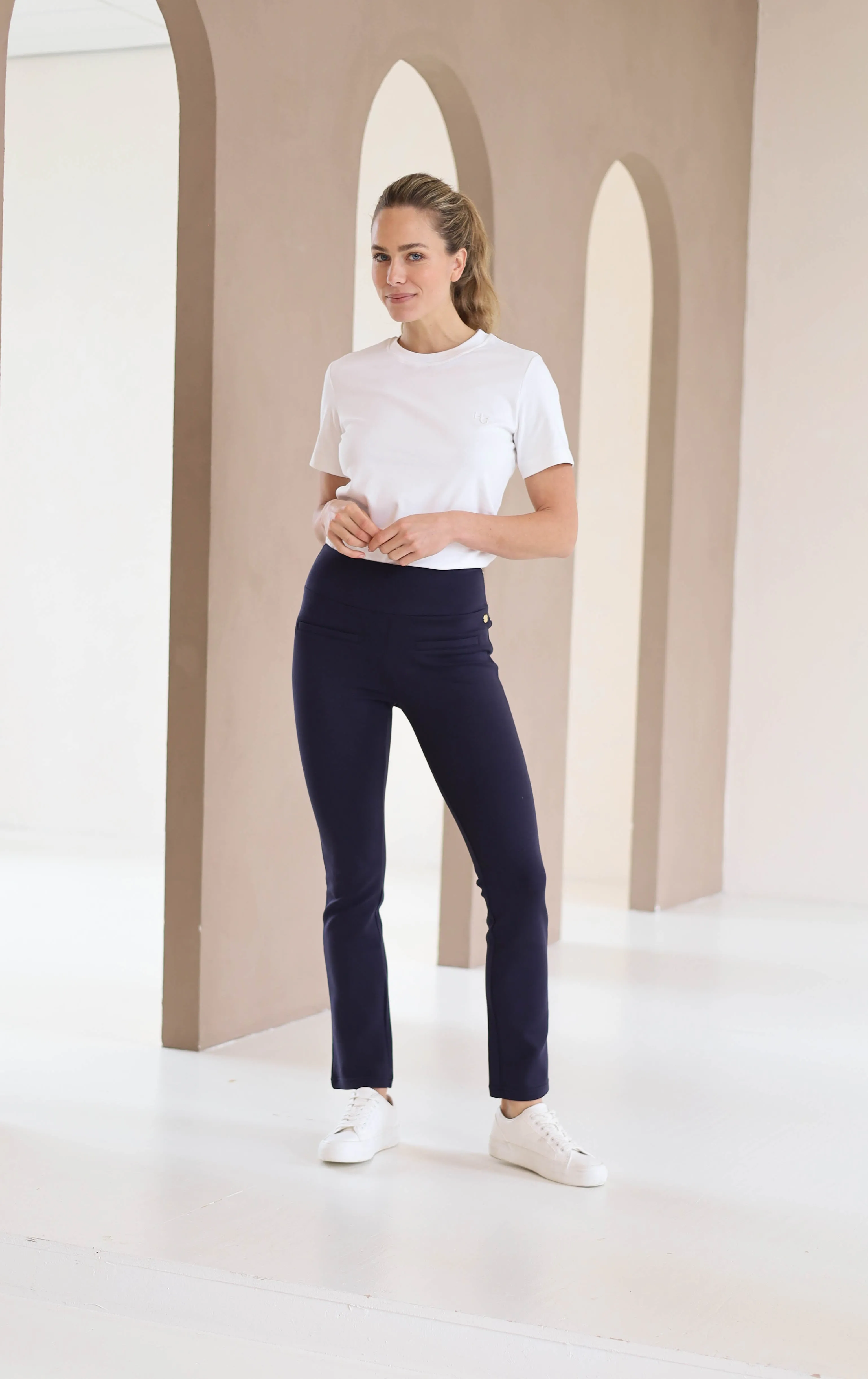 Slim Zip Chino