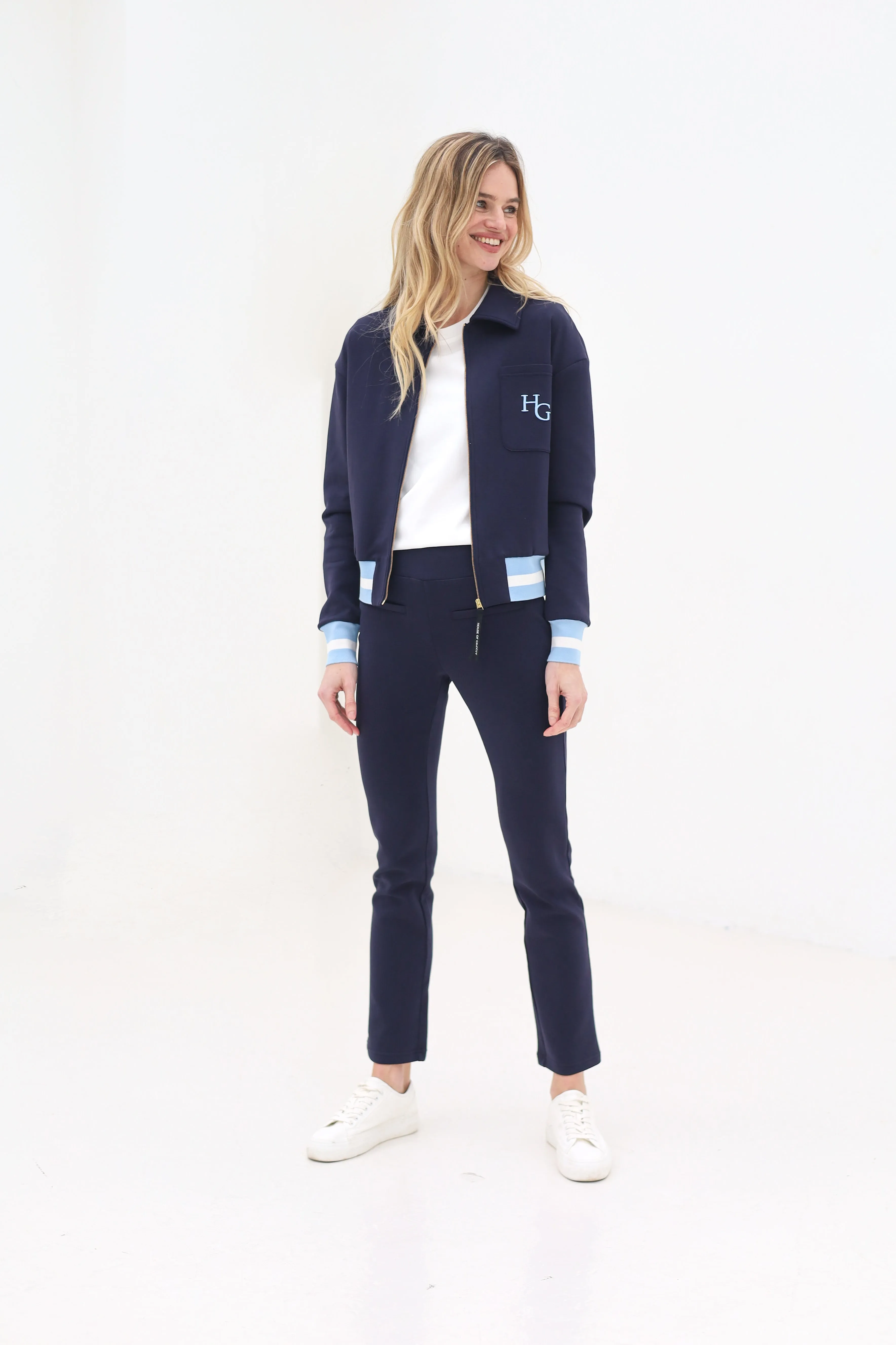 Slim Zip Chino