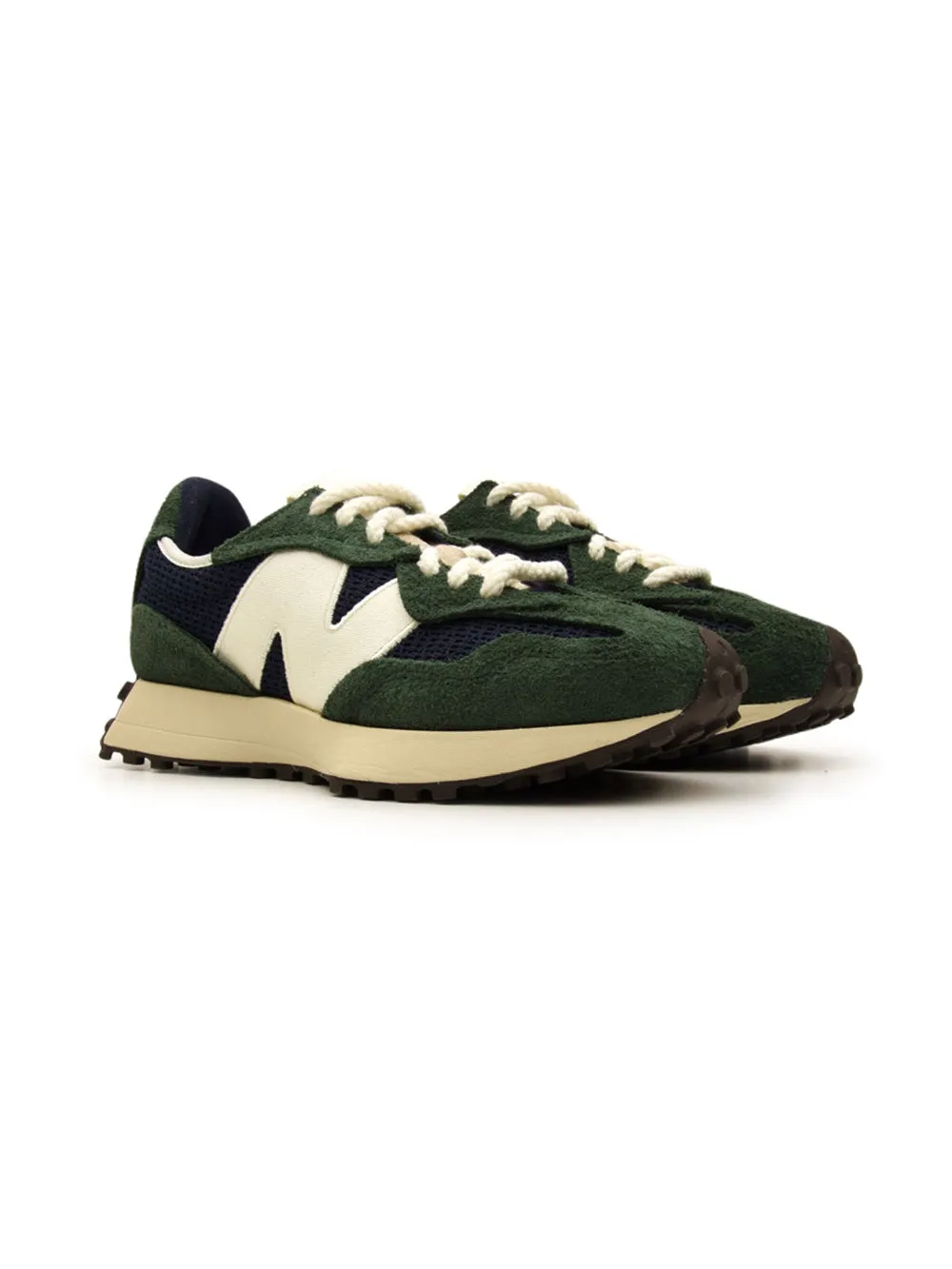 Sneakers Uomo 327 con tomaia in mesh e suede