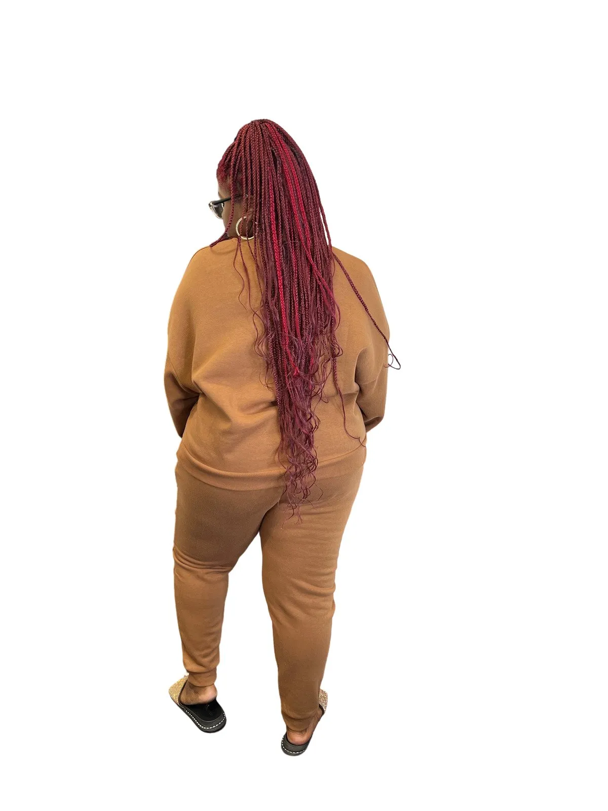 Sporty Curvy Jogger Set