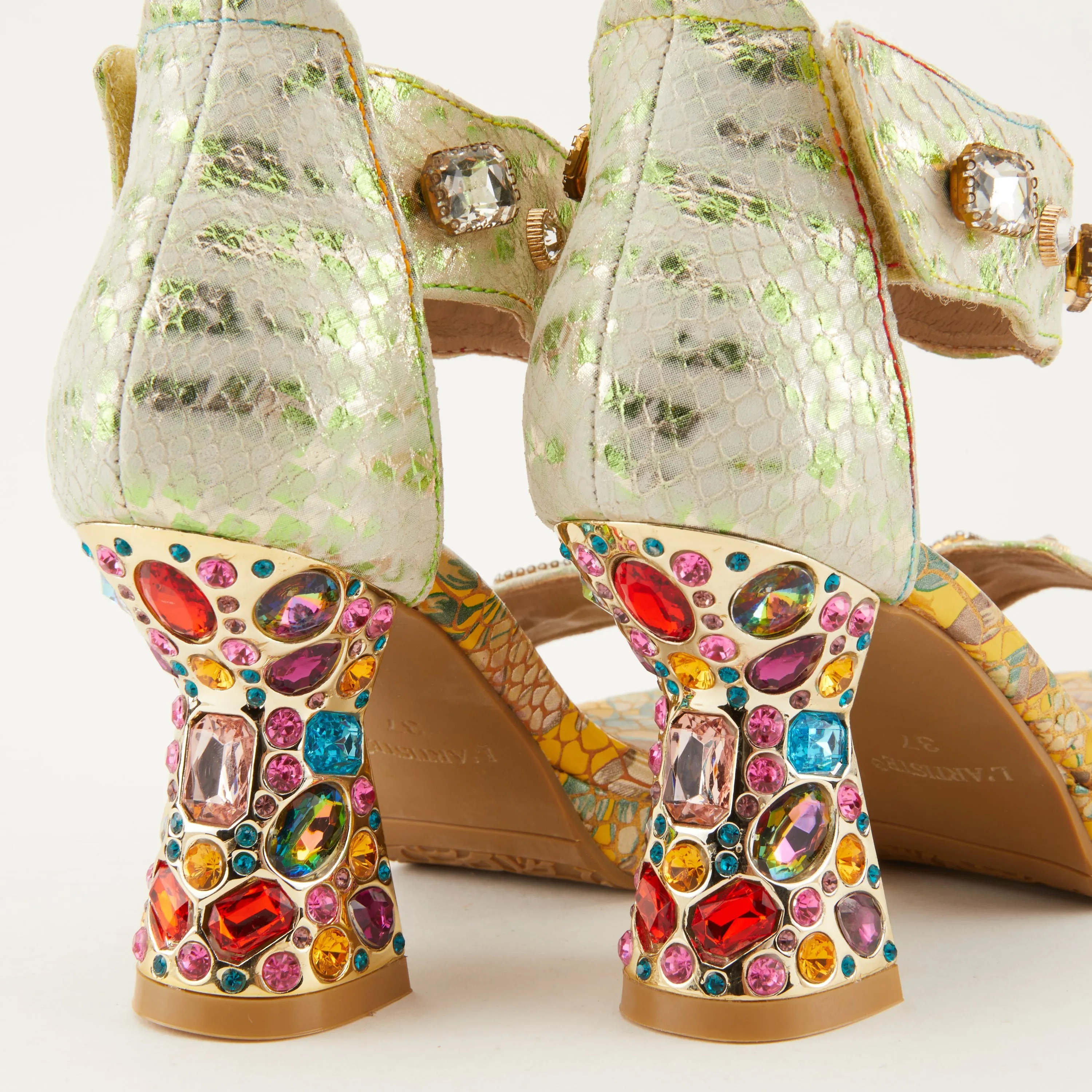 Spring Step Shoes  L'Artiste Jewell Closed Back Sandals Women's Leather