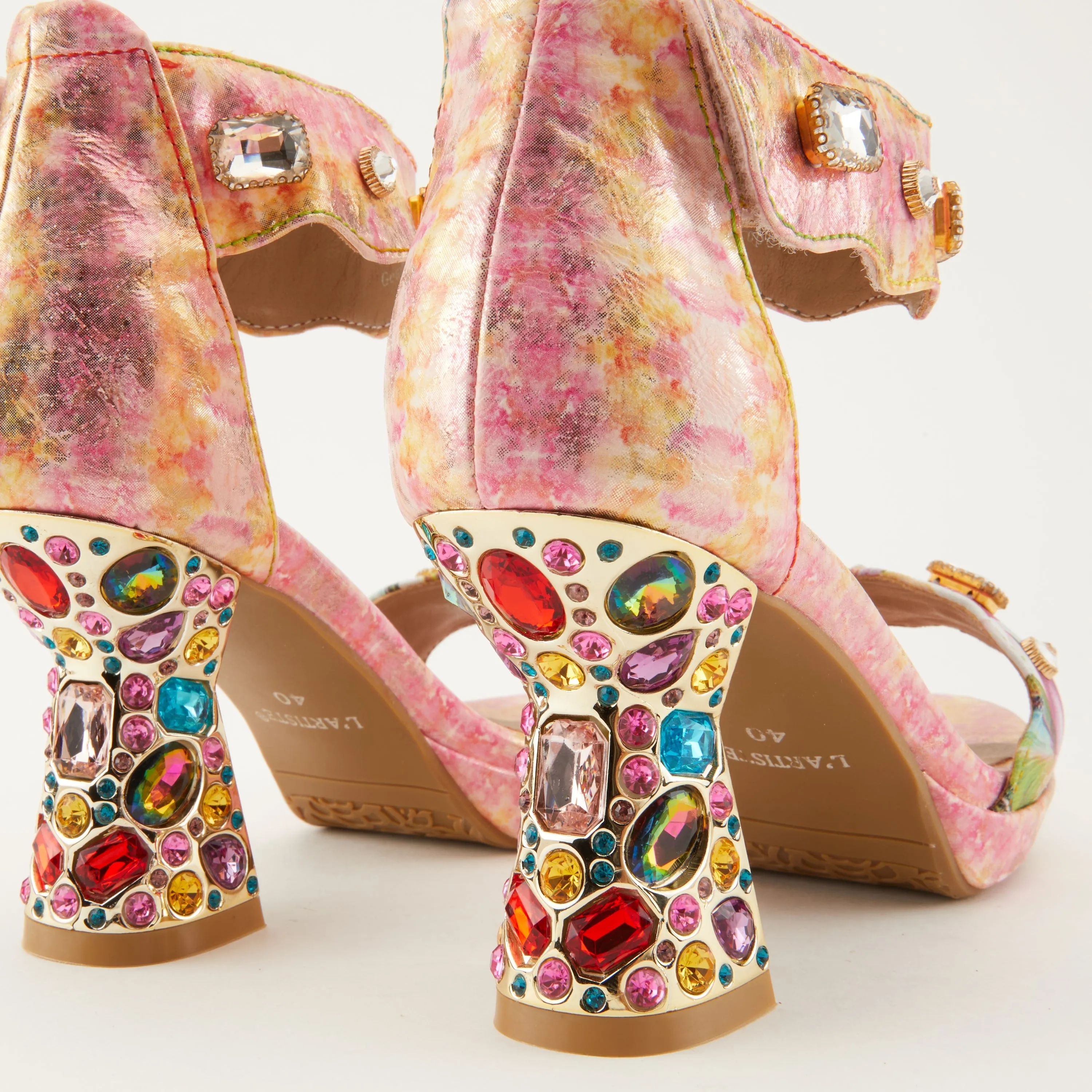 Spring Step Shoes  L'Artiste Jewell Closed Back Sandals Women's Leather