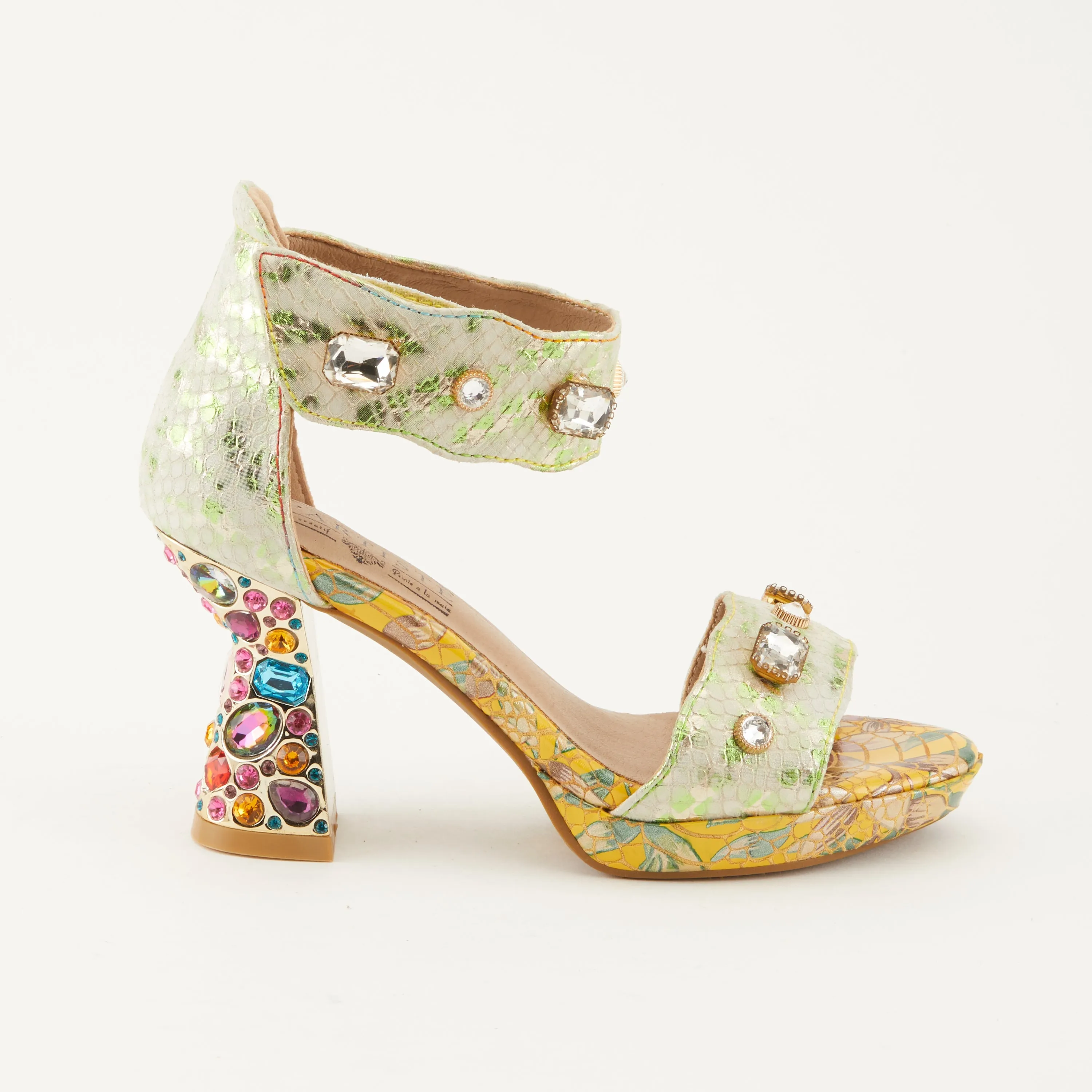Spring Step Shoes  L'Artiste Jewell Closed Back Sandals Women's Leather