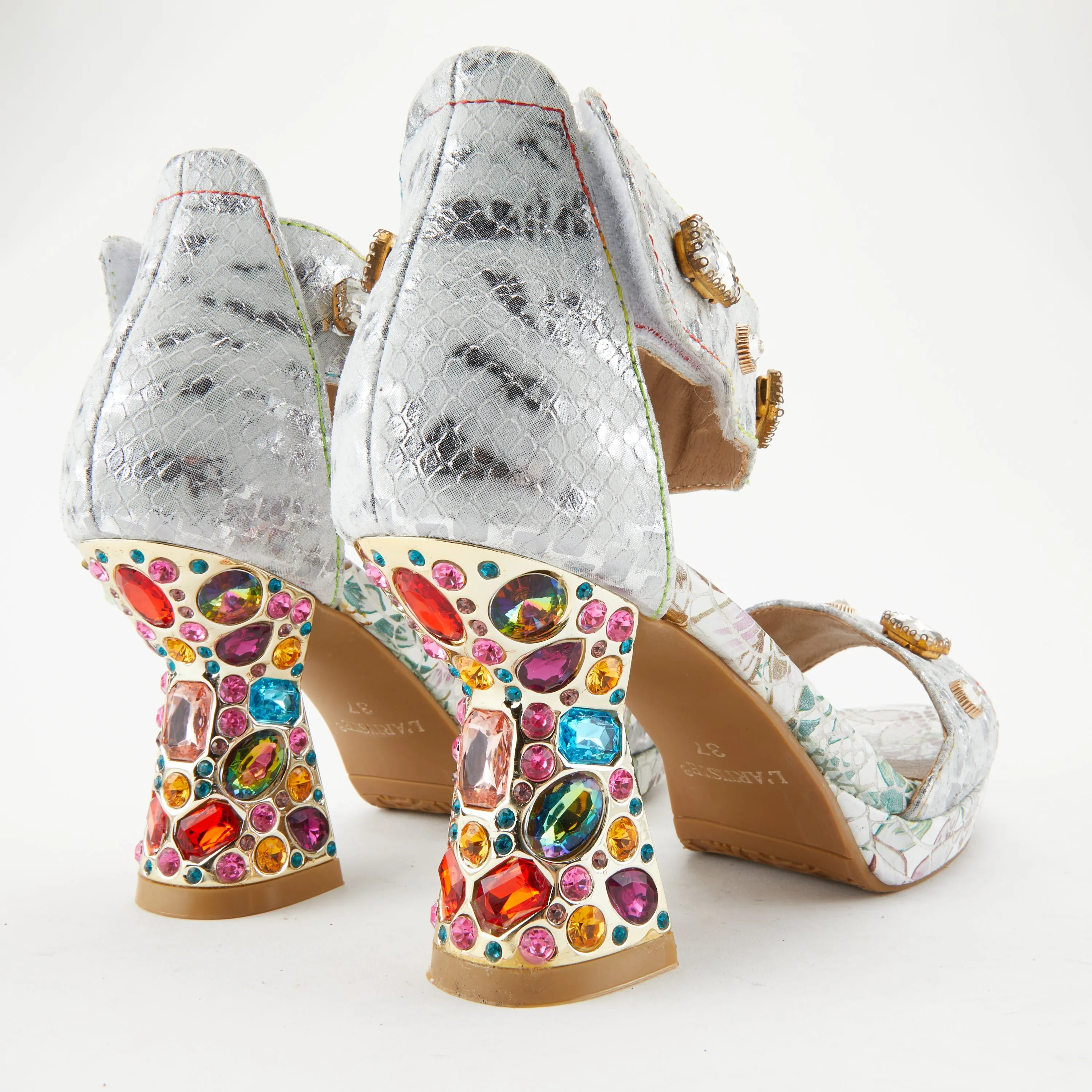 Spring Step Shoes  L'Artiste Jewell Closed Back Sandals Women's Leather