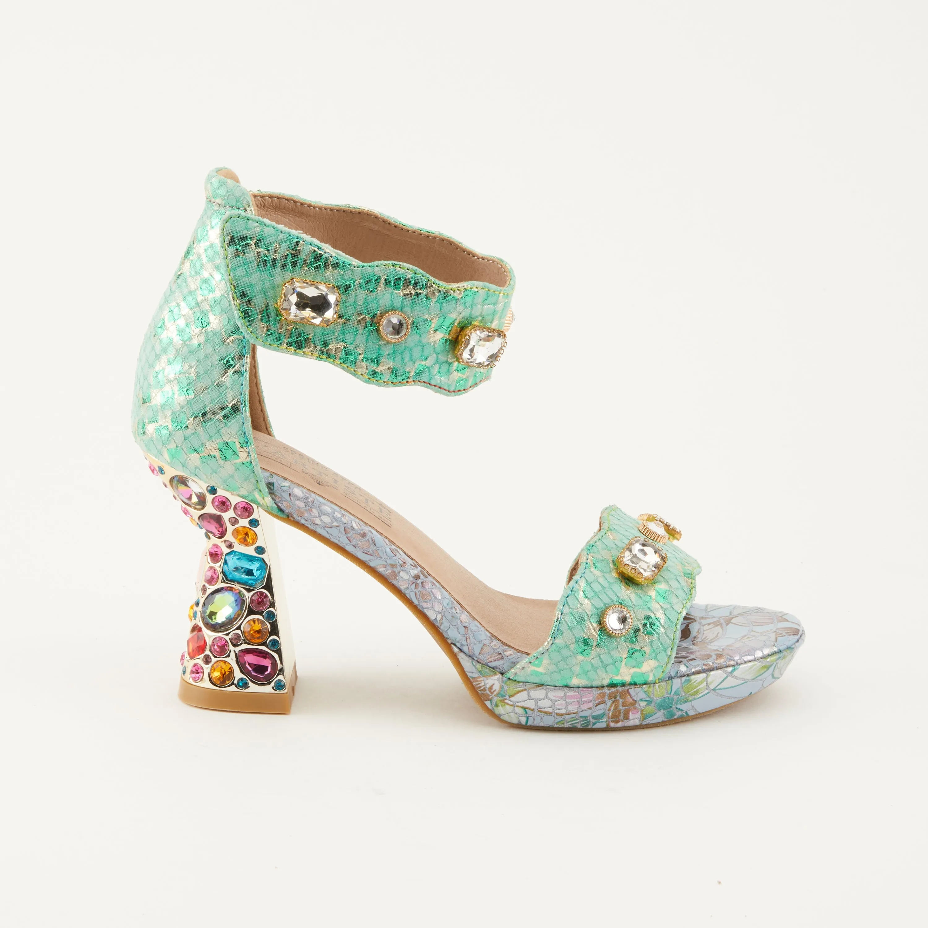 Spring Step Shoes  L'Artiste Jewell Closed Back Sandals Women's Leather
