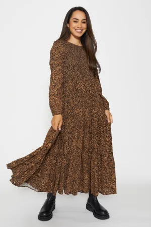 Stella   Gemma - Darryl Dress - Mocha Zebra