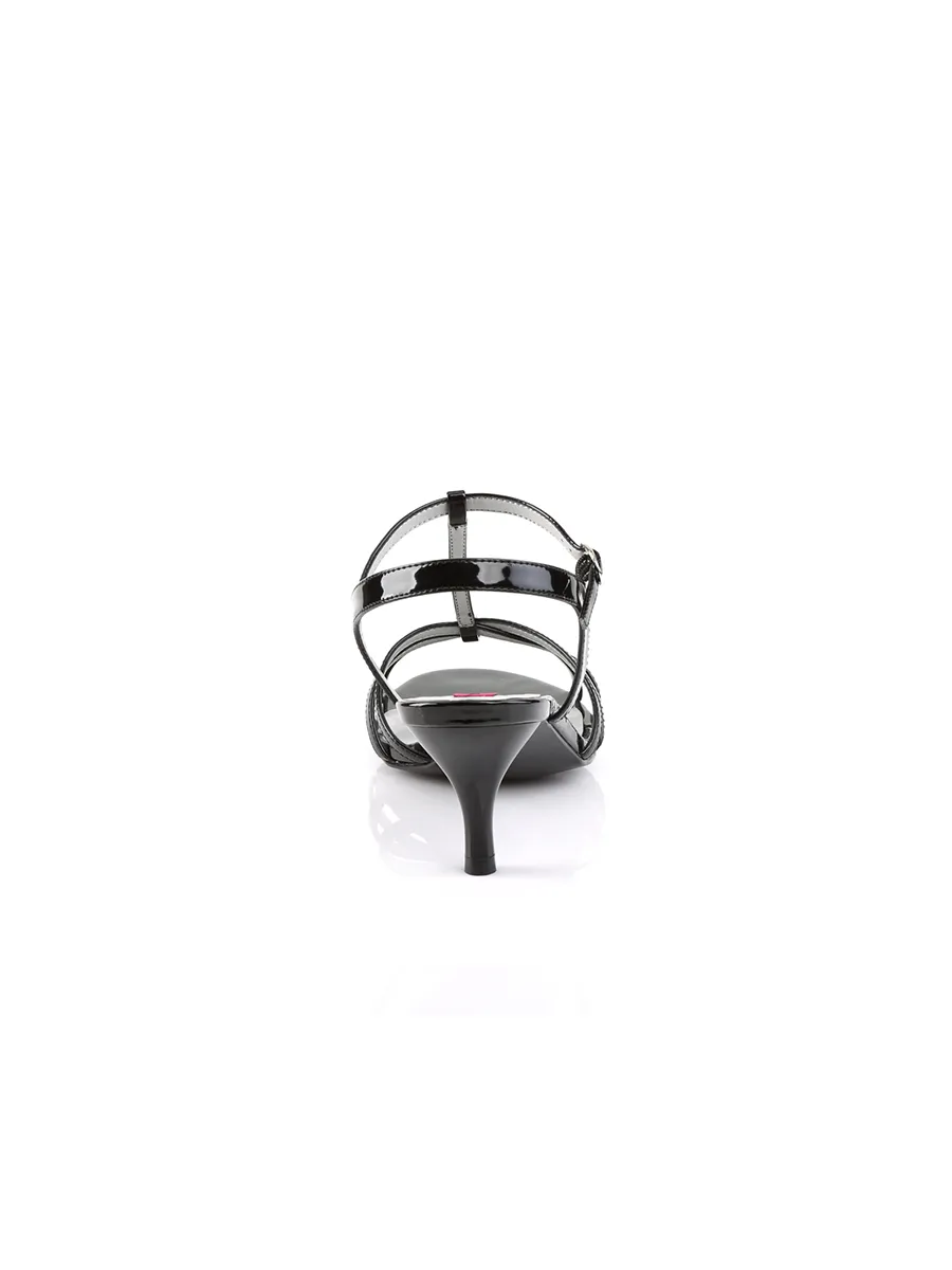 Strappy Kitten Heel
