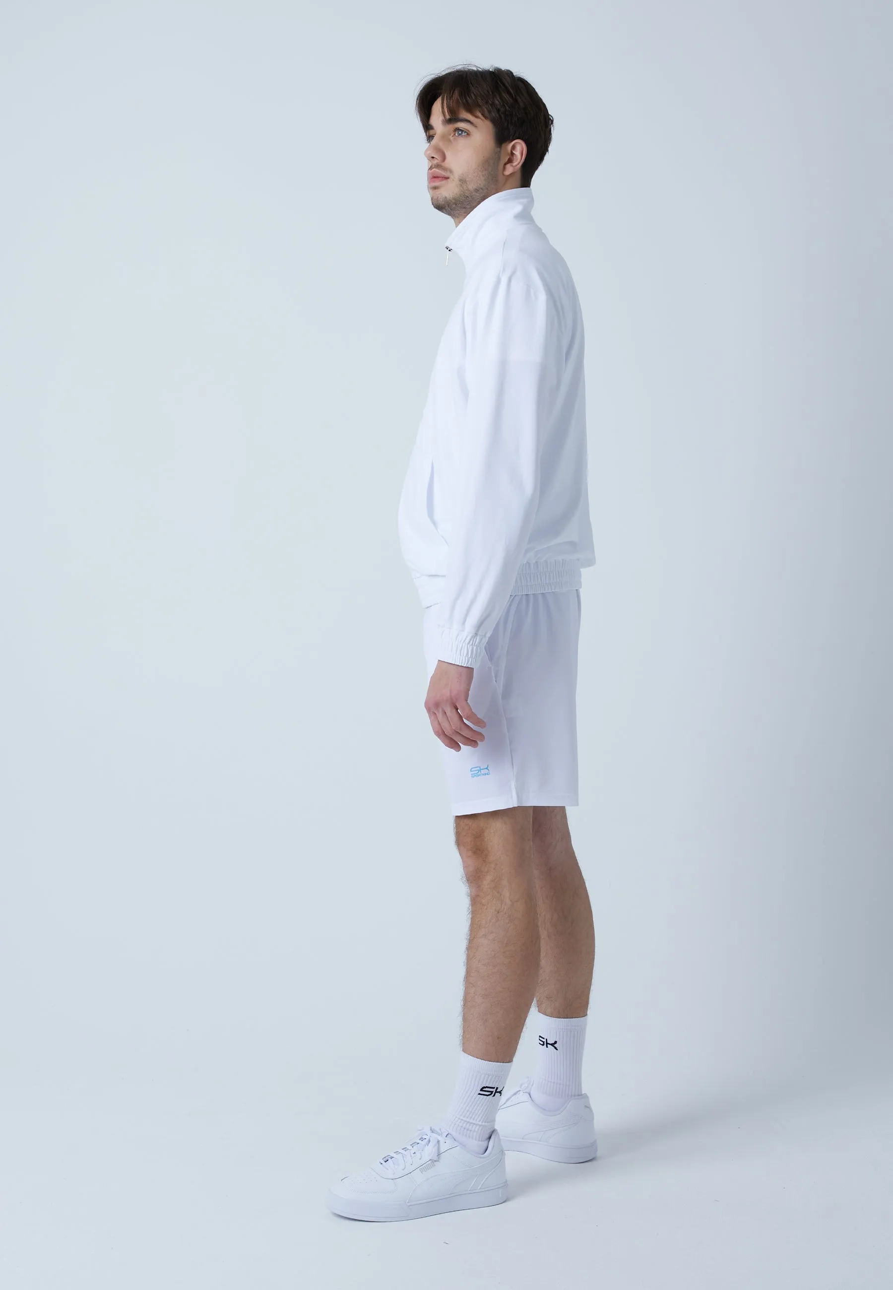Tennis Court Joggingjacke, weiß