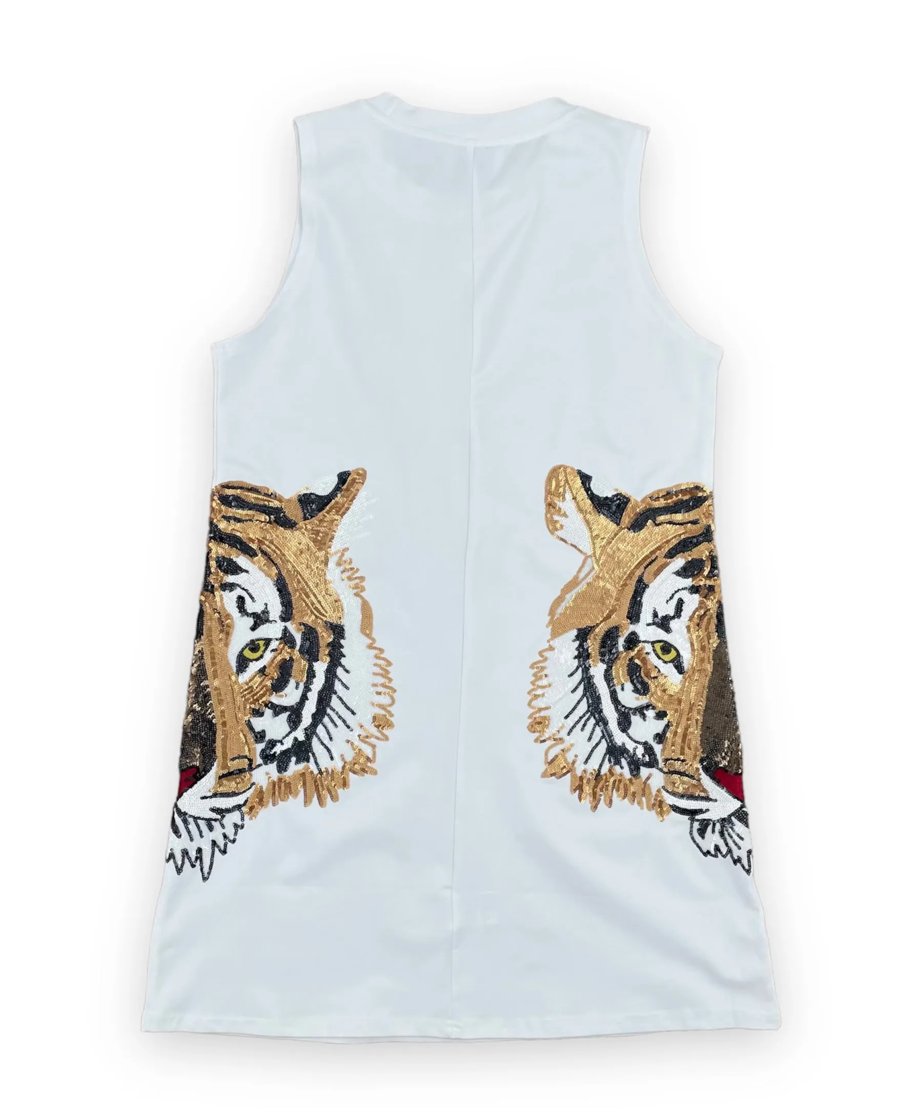 Tiger Head Tank Dress (S-XXL)