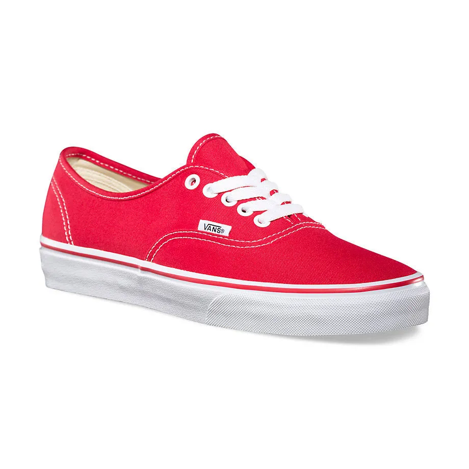 Vans Authentic Red Canvas