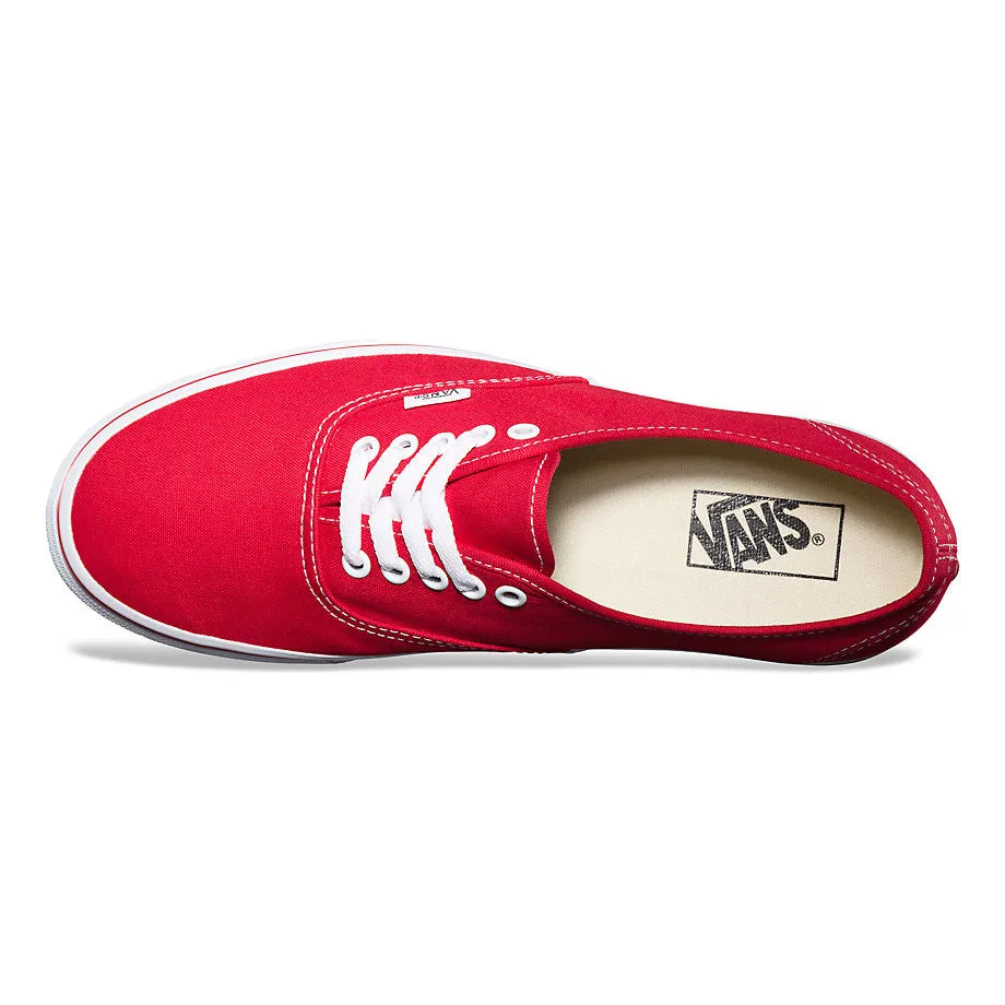 Vans Authentic Red Canvas