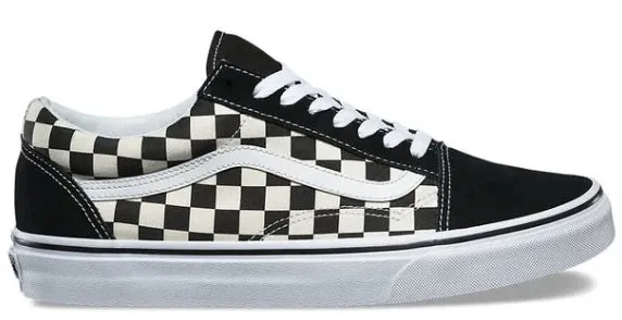 Vans - Old Skool Shoes | Black White (Primary Check)